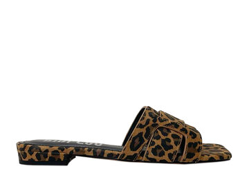 Bibi Lou Bibi Lou Slippers Holly Flat 760Z35VK Luipaard