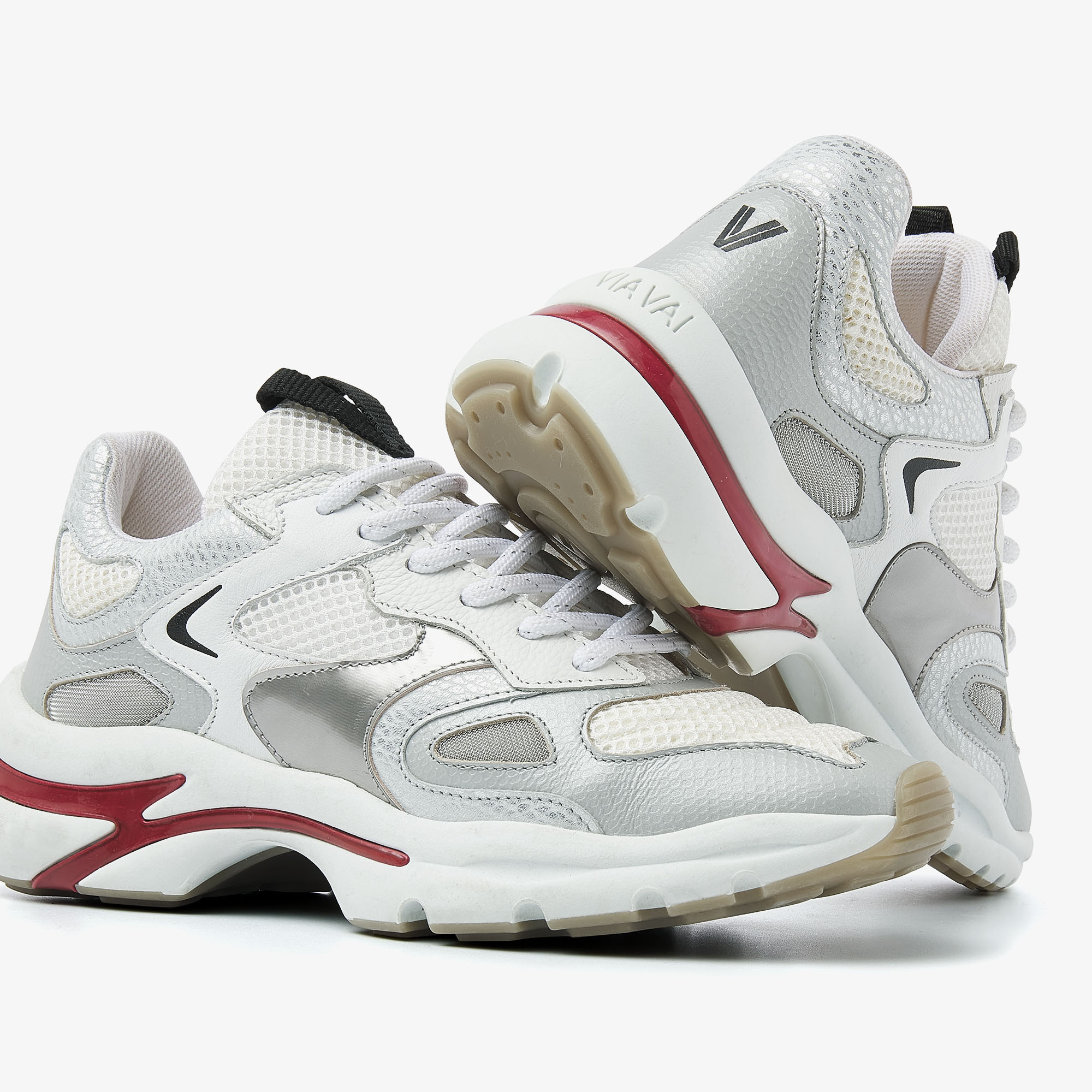 Via Vai VIA VAI Sneakers Vesper Due 62215-01-224 Zilver