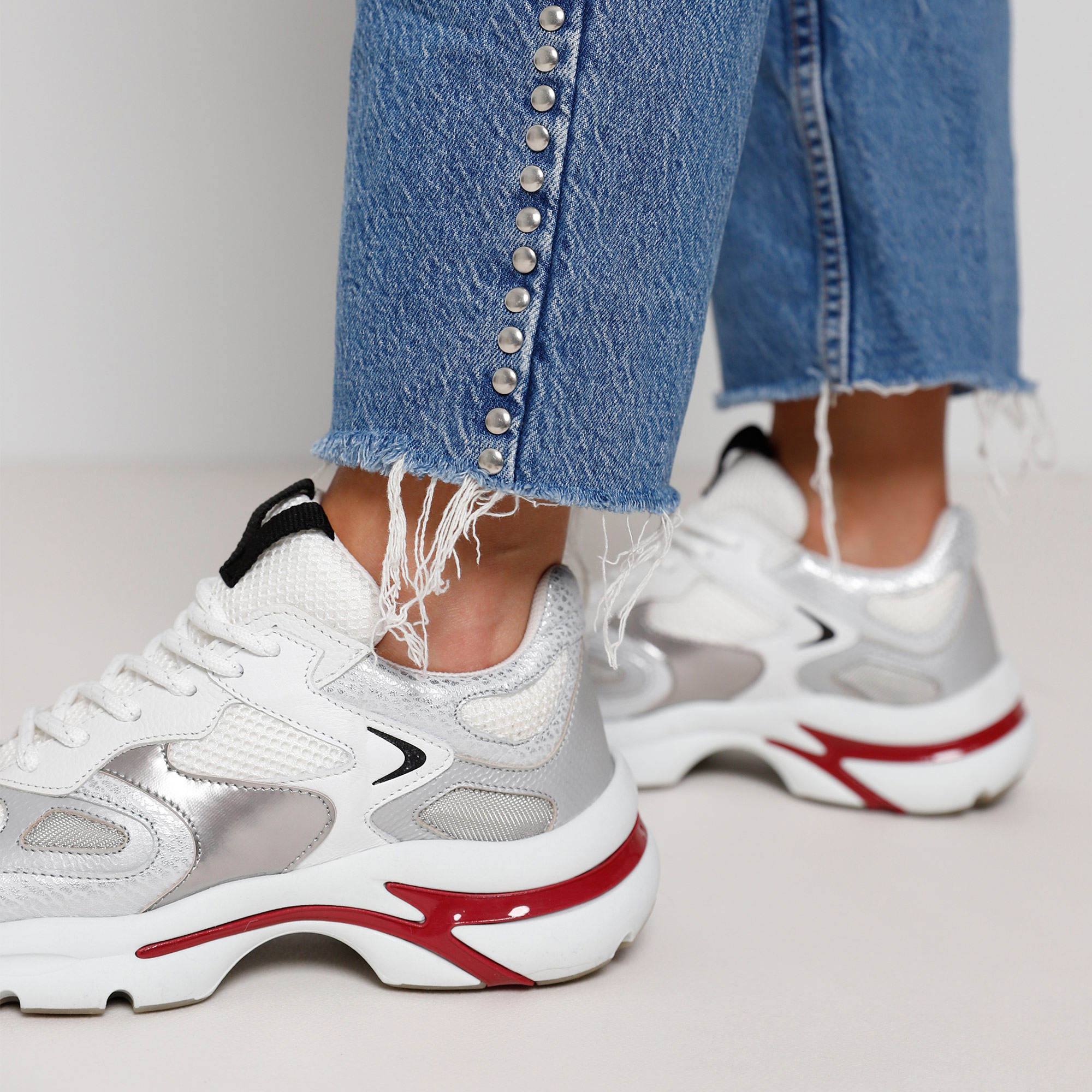 Via Vai VIA VAI Sneakers Vesper Due 62215-01-224 Zilver