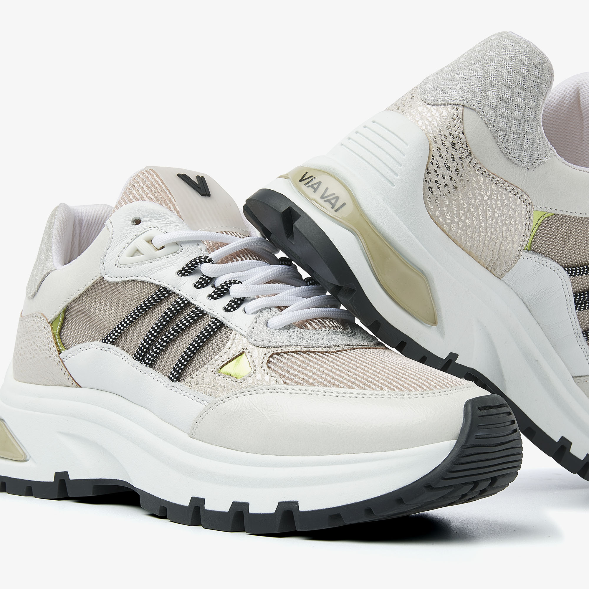 Via Vai VIA VAI Sneakers Liz Dae 60048-09-001 Wit
