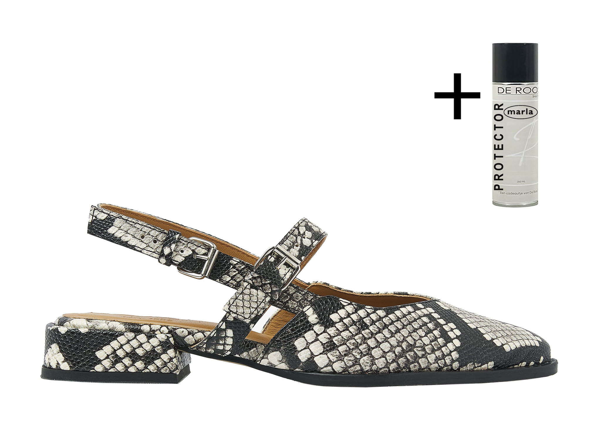 Via Vai VIA VAI Slingbacks Jazz Valerie 62213-01-204 Slangenprint