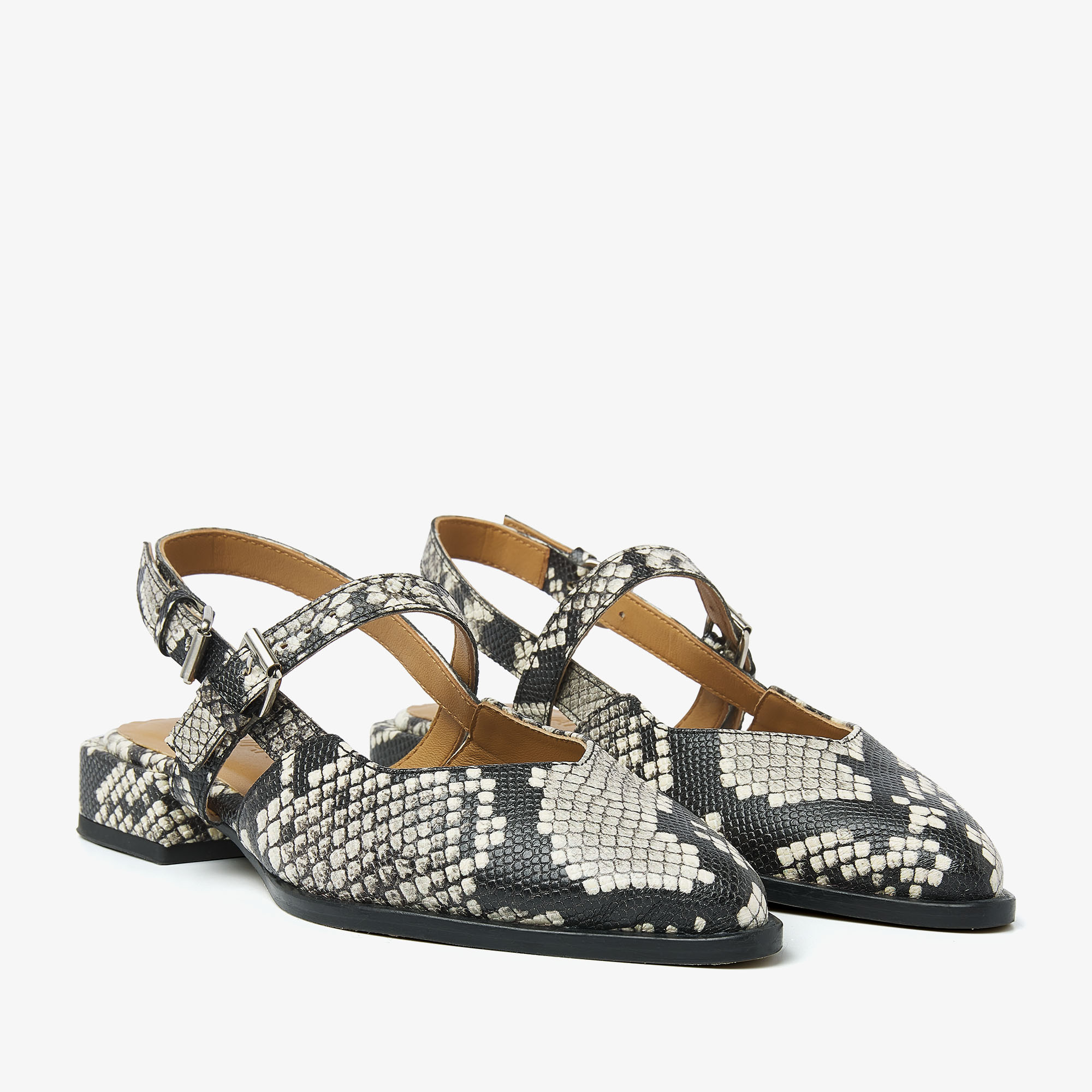 Via Vai VIA VAI Slingbacks Jazz Valerie 62213-01-204 Slangenprint