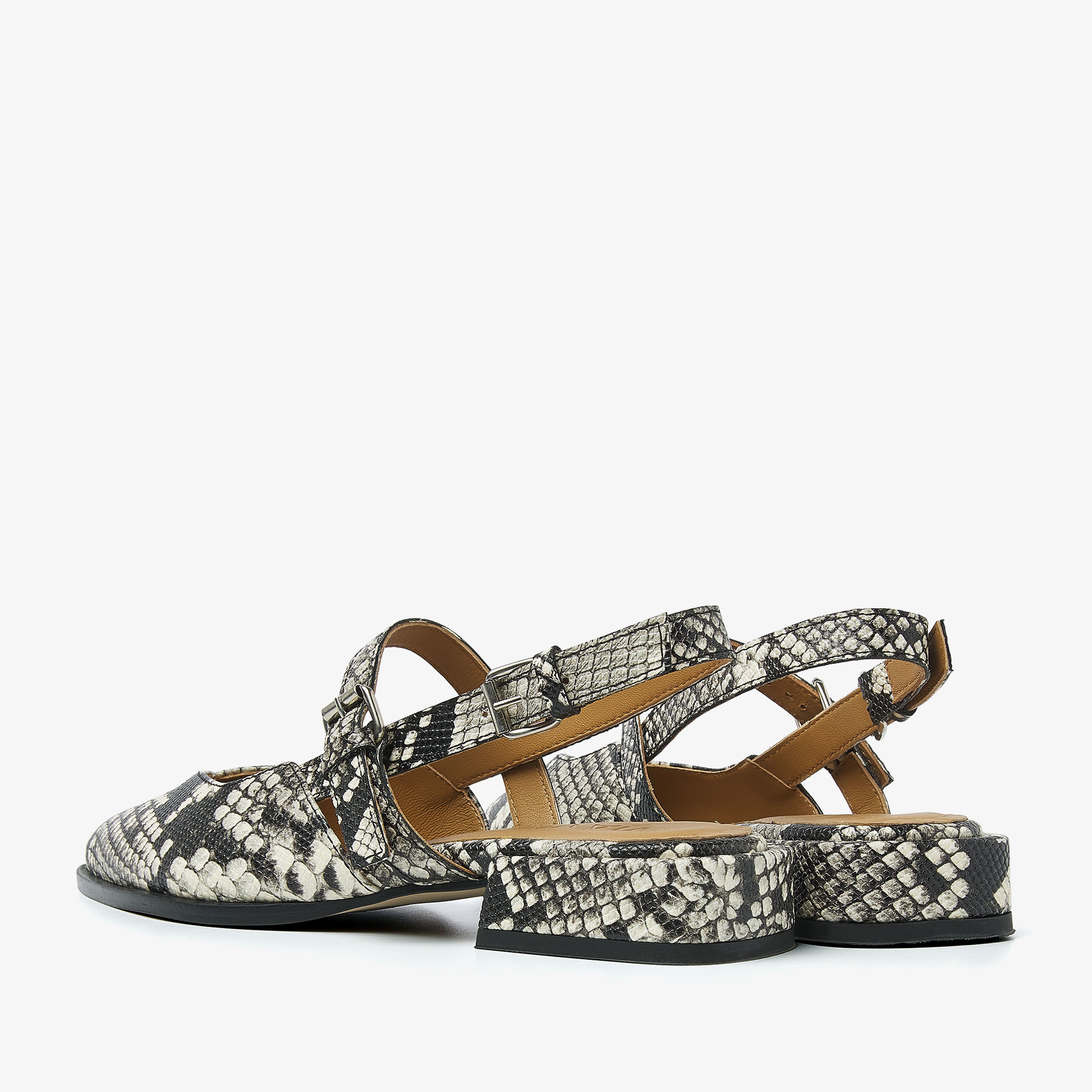 Via Vai VIA VAI Slingbacks Jazz Valerie 62213-01-204 Slangenprint