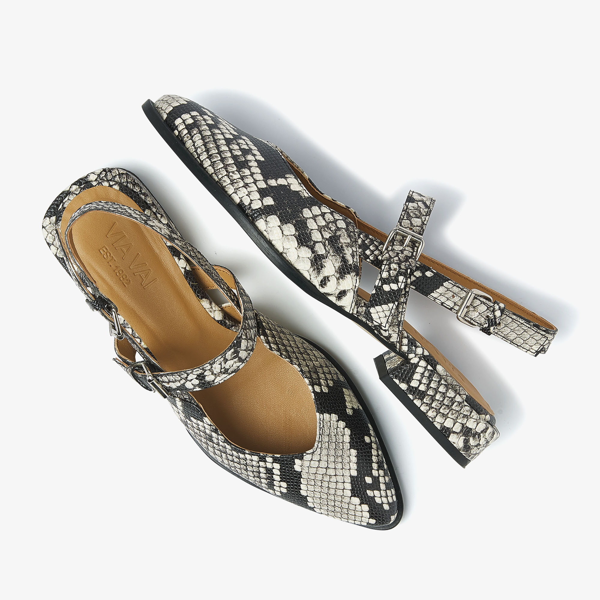 Via Vai VIA VAI Slingbacks Jazz Valerie 62213-01-204 Slangenprint