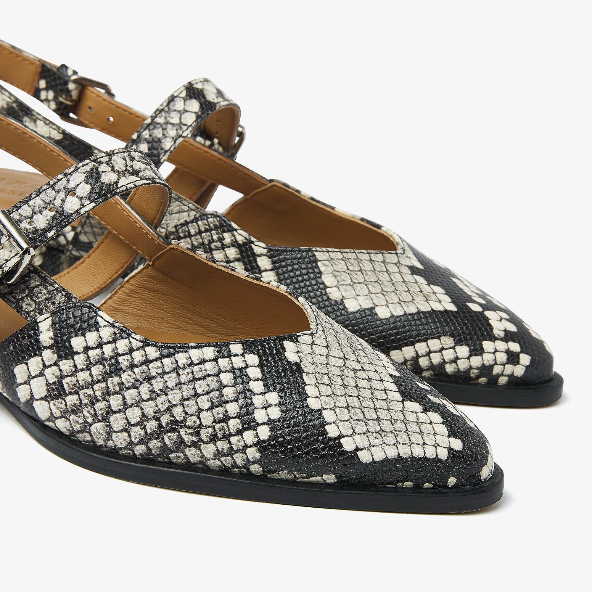 Via Vai VIA VAI Slingbacks Jazz Valerie 62213-01-204 Slangenprint