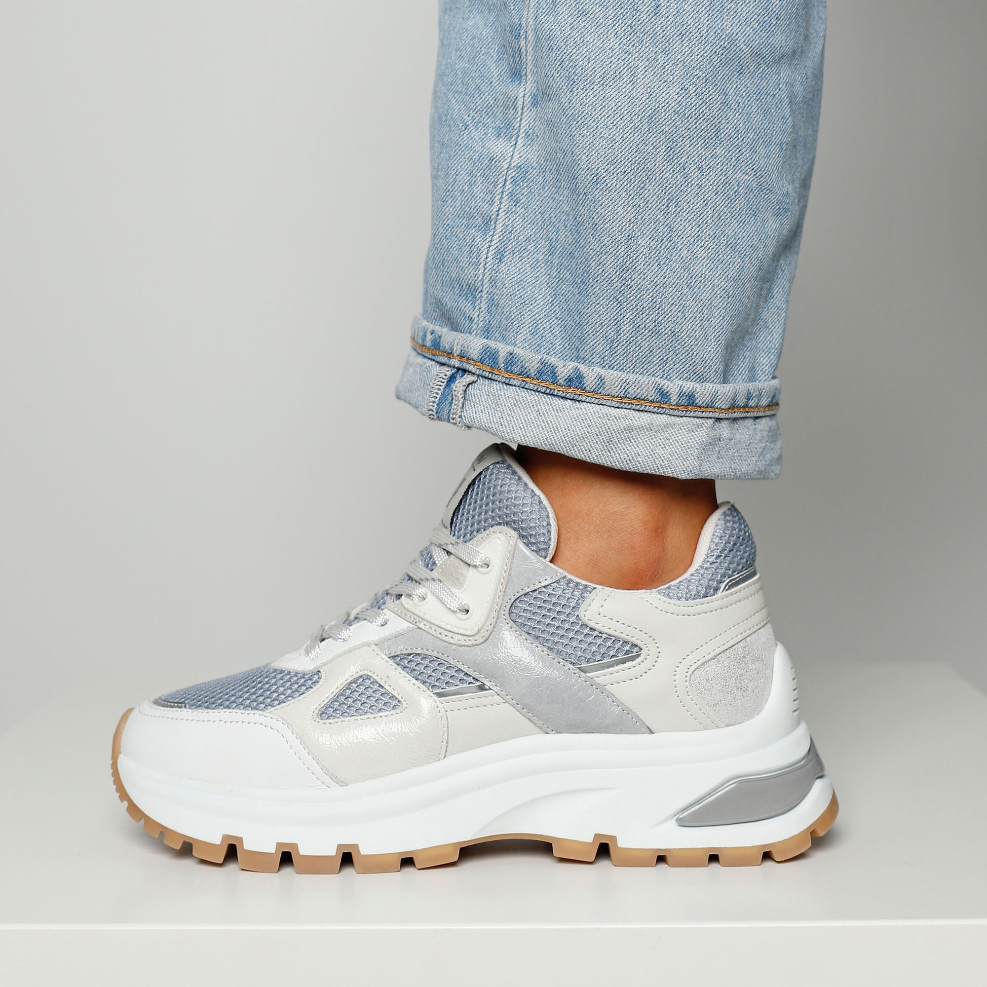 Via Vai VIA VAI Sneakers Liz Sila 62190-02-1222 Blauw