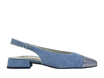 Paul Green Paul Green Slingbacks 6124-017 Blauw