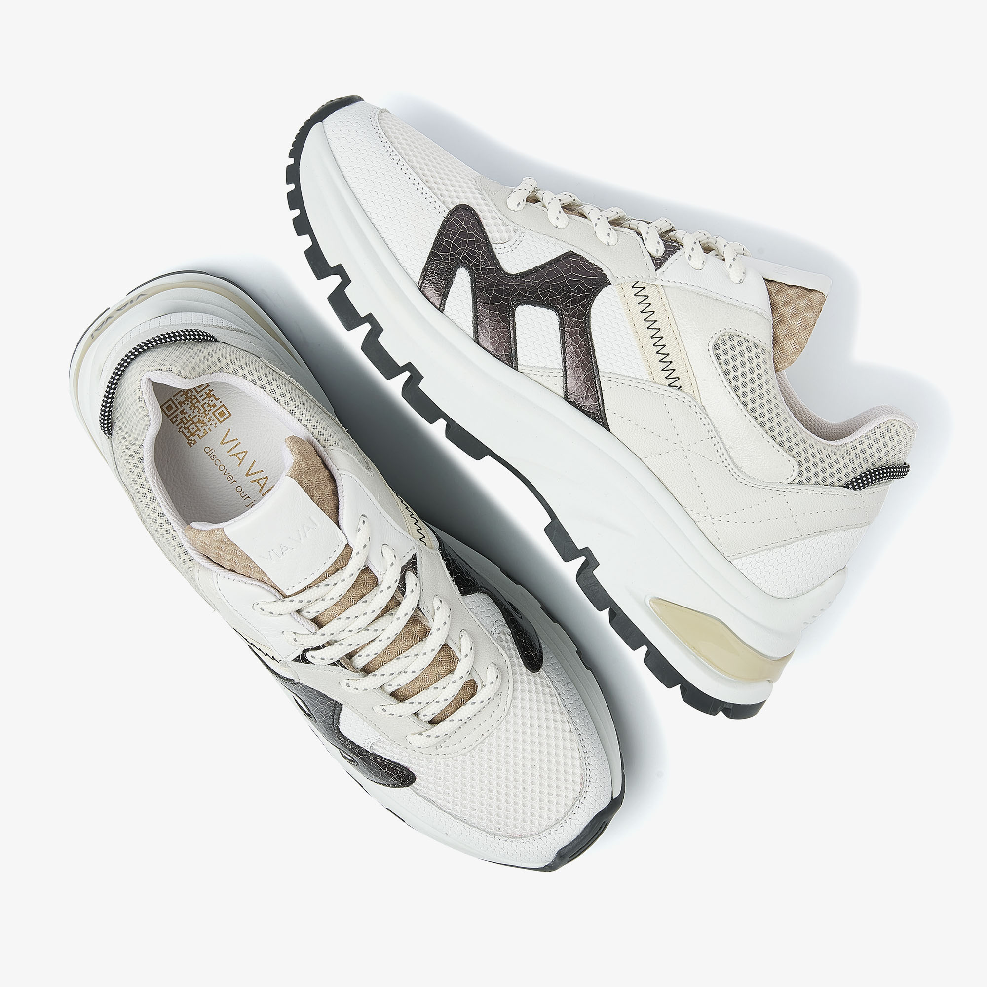 Via Vai VIA VAI Sneakers Liz Finley 62010-07-1172 Wit