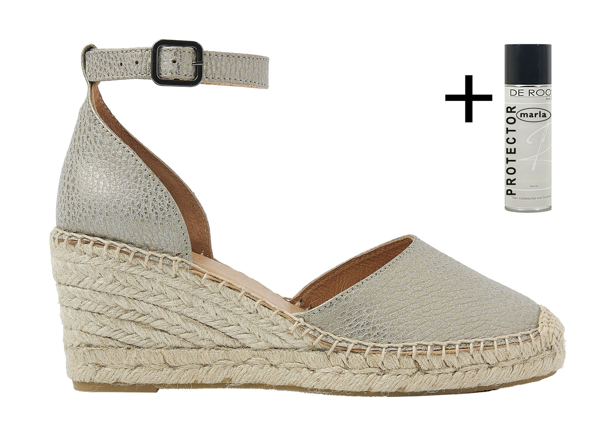 Via Vai VIA VAI  Espadrilles Flora Braid 58122-04-1218 Grijs