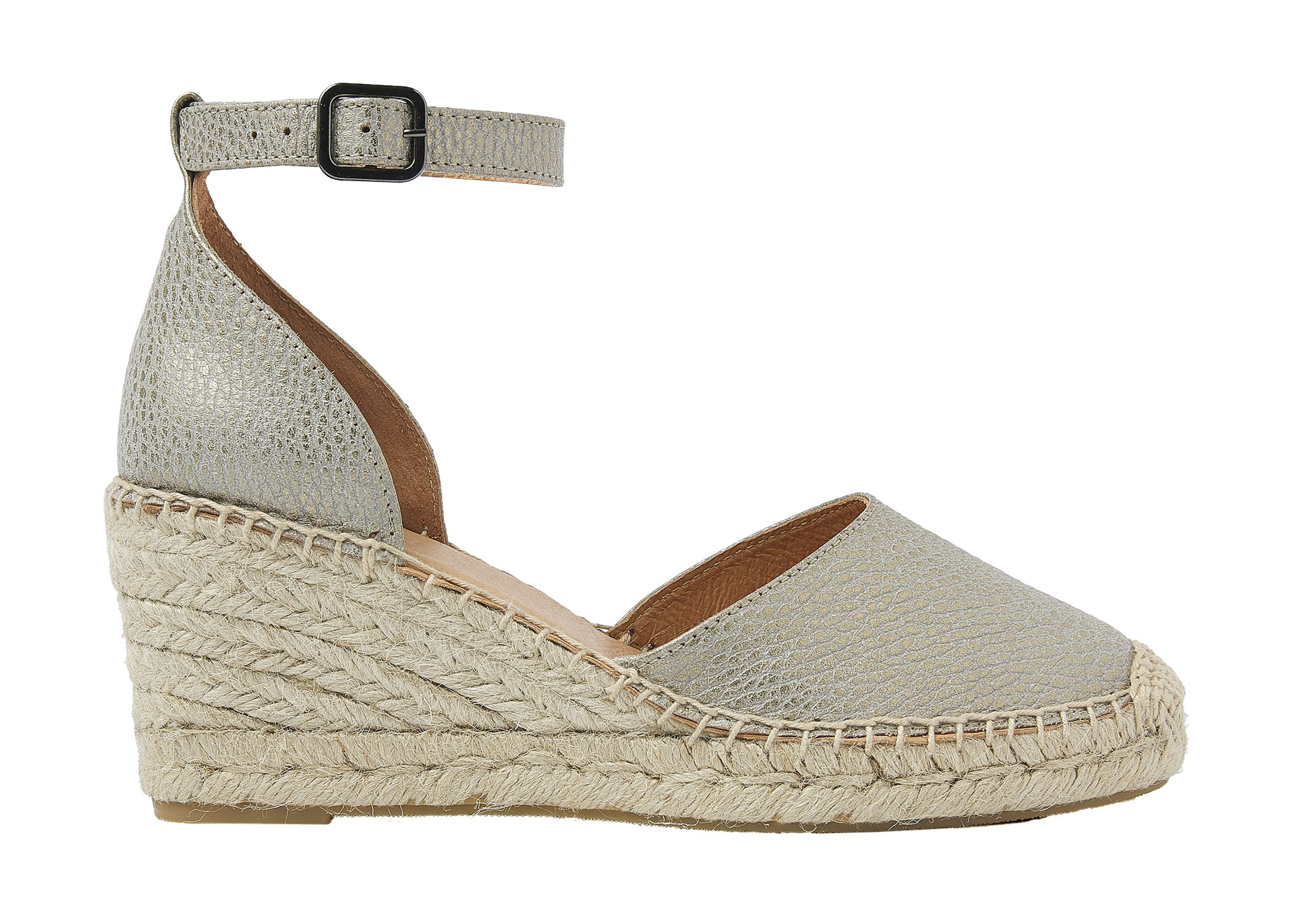 Via Vai VIA VAI  Espadrilles Flora Braid 58122-04-1218 Grijs