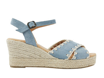 Via Vai VIA VAI  Espadrilles Luisa Ayla 62251-01-1051 Blauw