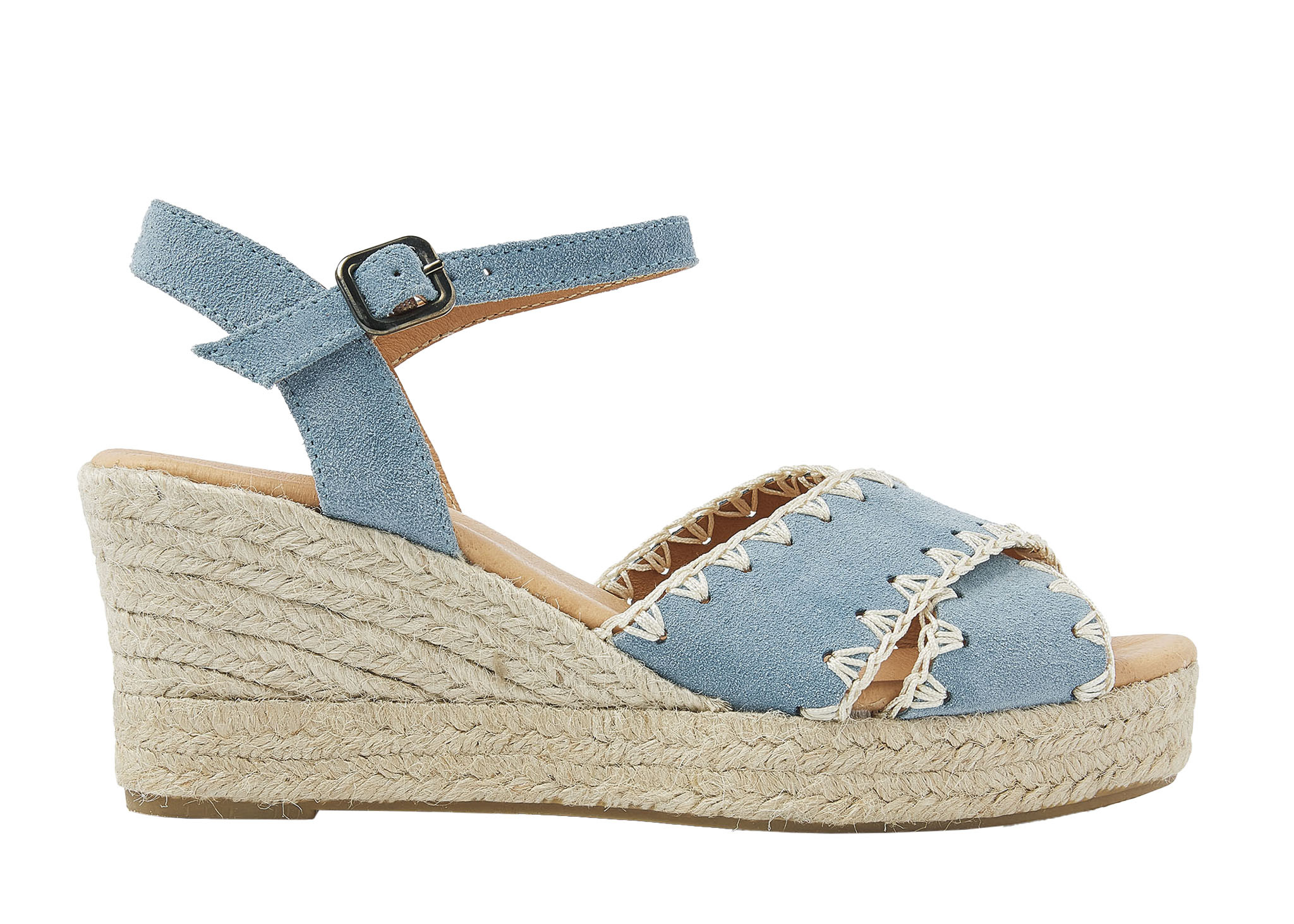 Via Vai VIA VAI  Espadrilles Luisa Ayla 62251-01-1051 Blauw