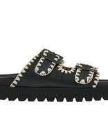 Via Vai VIA VAI Slippers Rae Taara 62181-01-900 Zwart