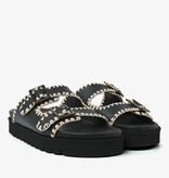Via Vai VIA VAI Slippers Rae Taara 62181-01-900 Zwart