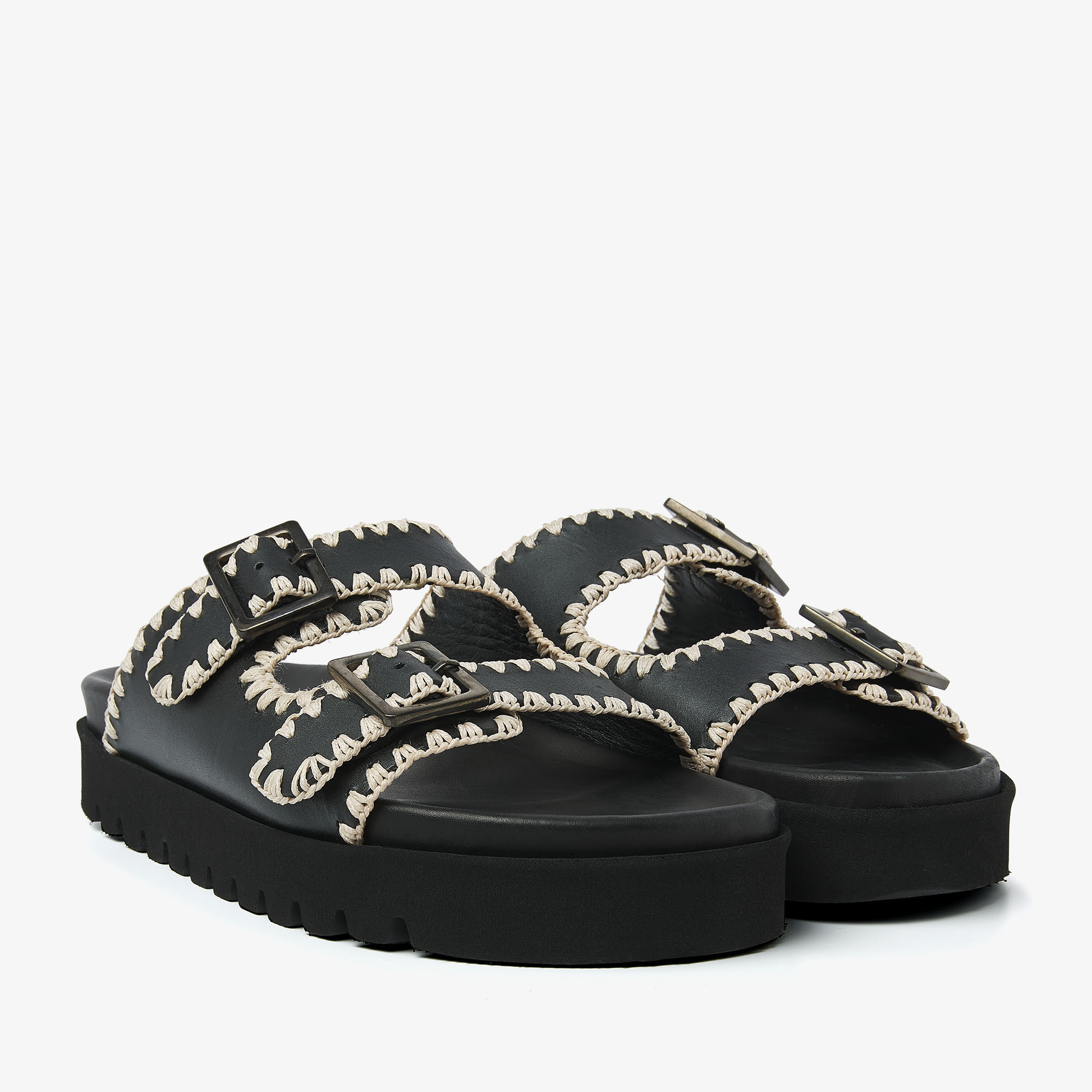 Via Vai VIA VAI Slippers Rae Taara 62181-01-900 Zwart