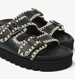 Via Vai VIA VAI Slippers Rae Taara 62181-01-900 Zwart