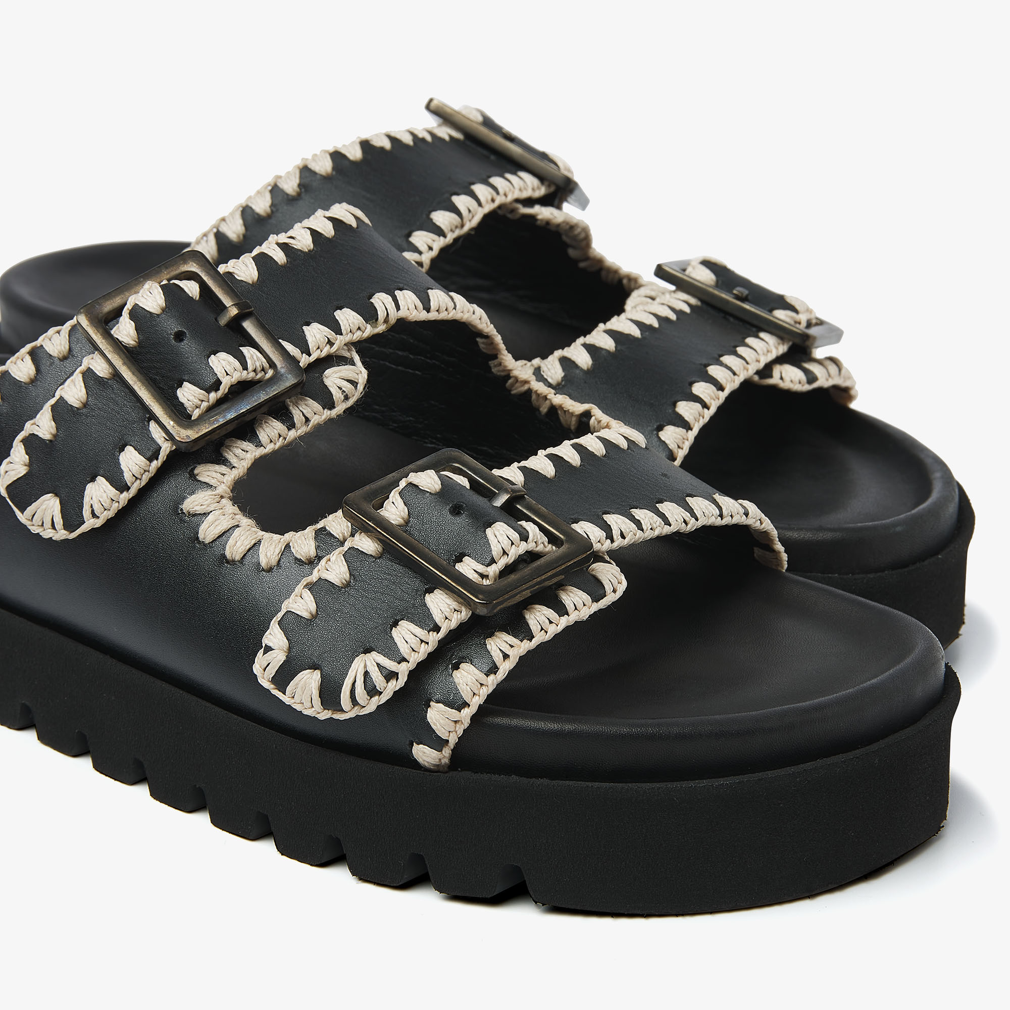 Via Vai VIA VAI Slippers Rae Taara 62181-01-900 Zwart