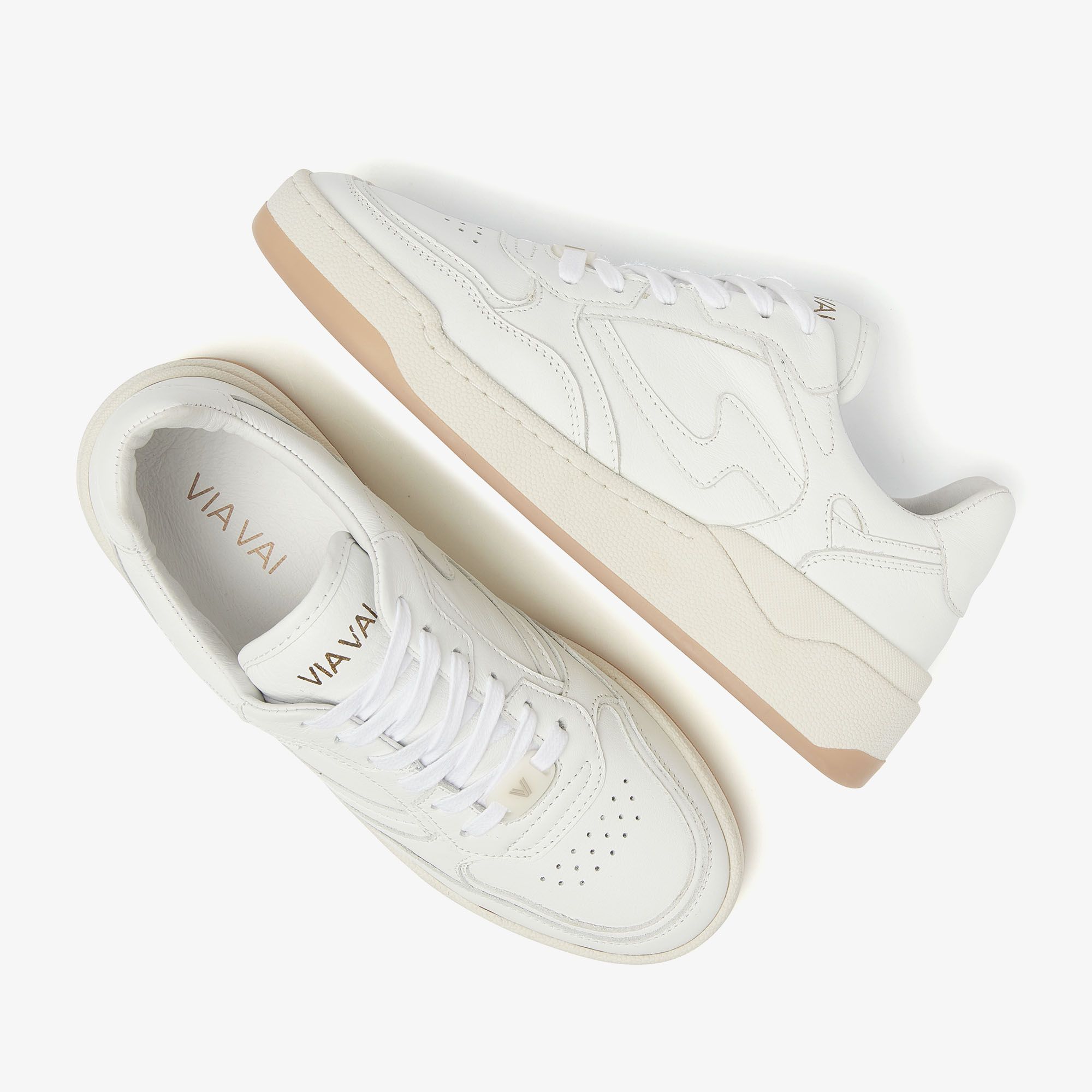 Via Vai VIA VAI Sneakers Sam Levi 62026-02-001 Wit