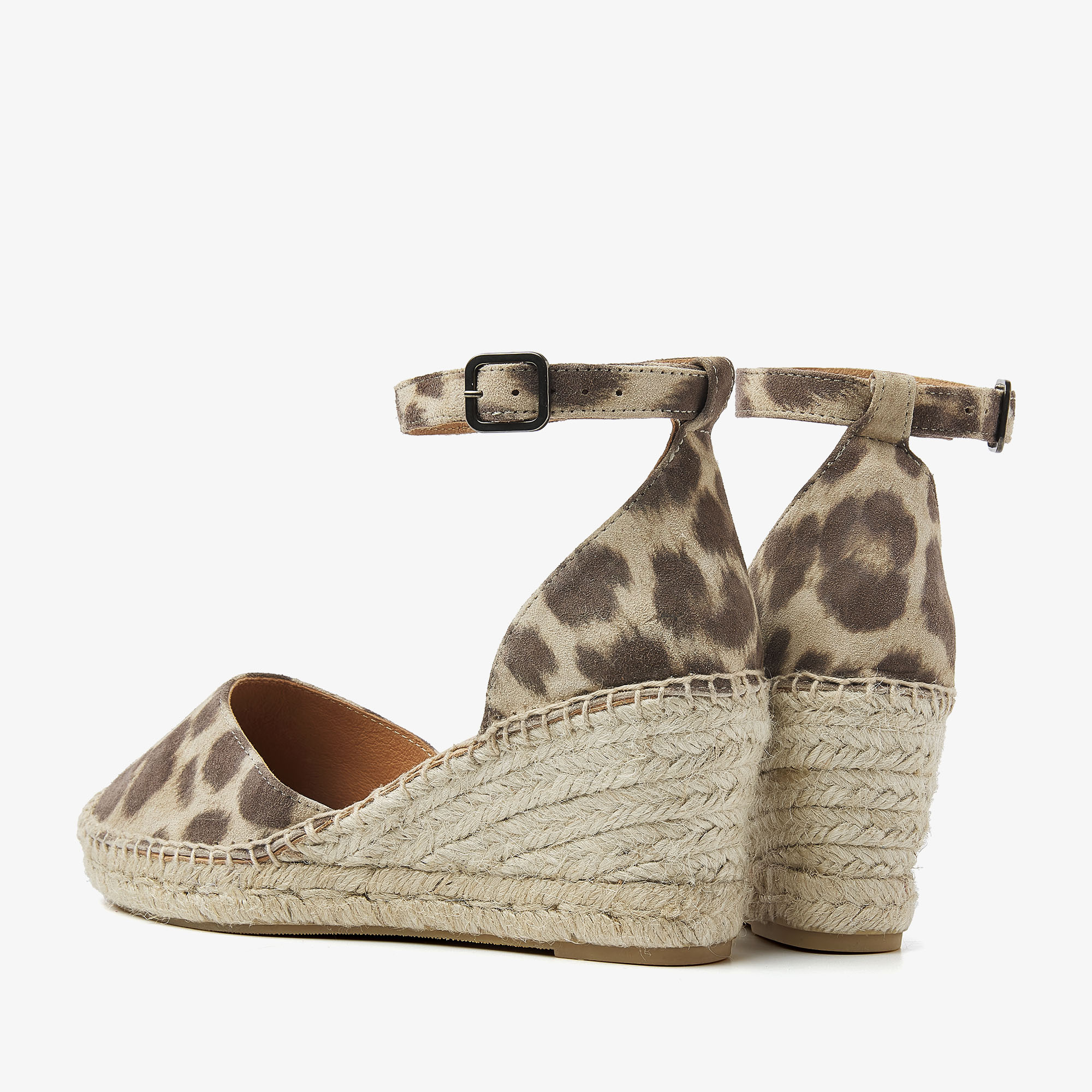 Via Vai VIA VAI Espadrilles Flora Braid 58122-05-315 Luipaard