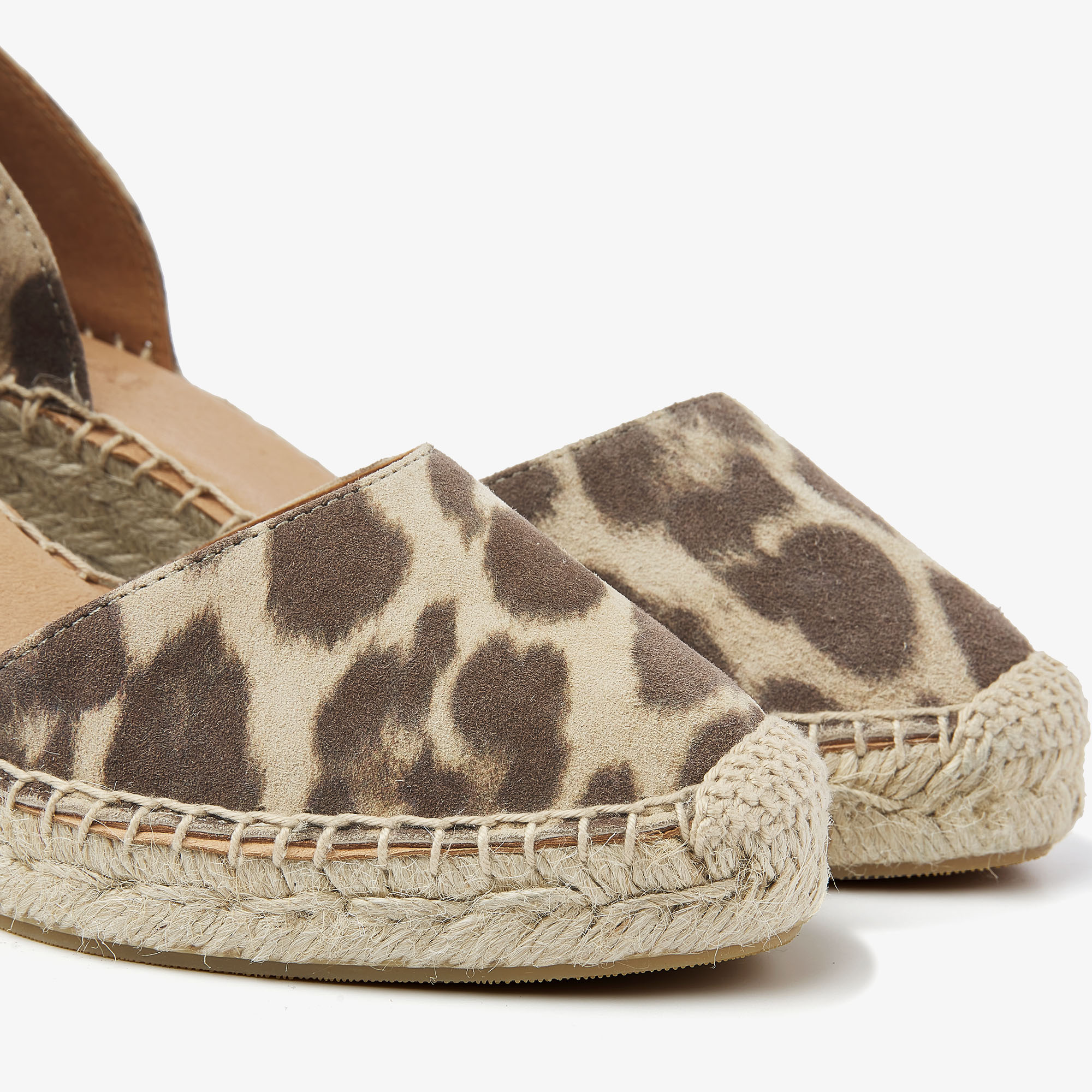Via Vai VIA VAI Espadrilles Flora Braid 58122-05-315 Luipaard