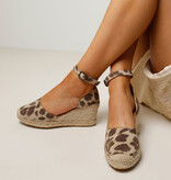 Via Vai VIA VAI Espadrilles Flora Braid 58122-05-315 Luipaard