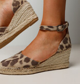 Via Vai VIA VAI Espadrilles Flora Braid 58122-05-315 Luipaard