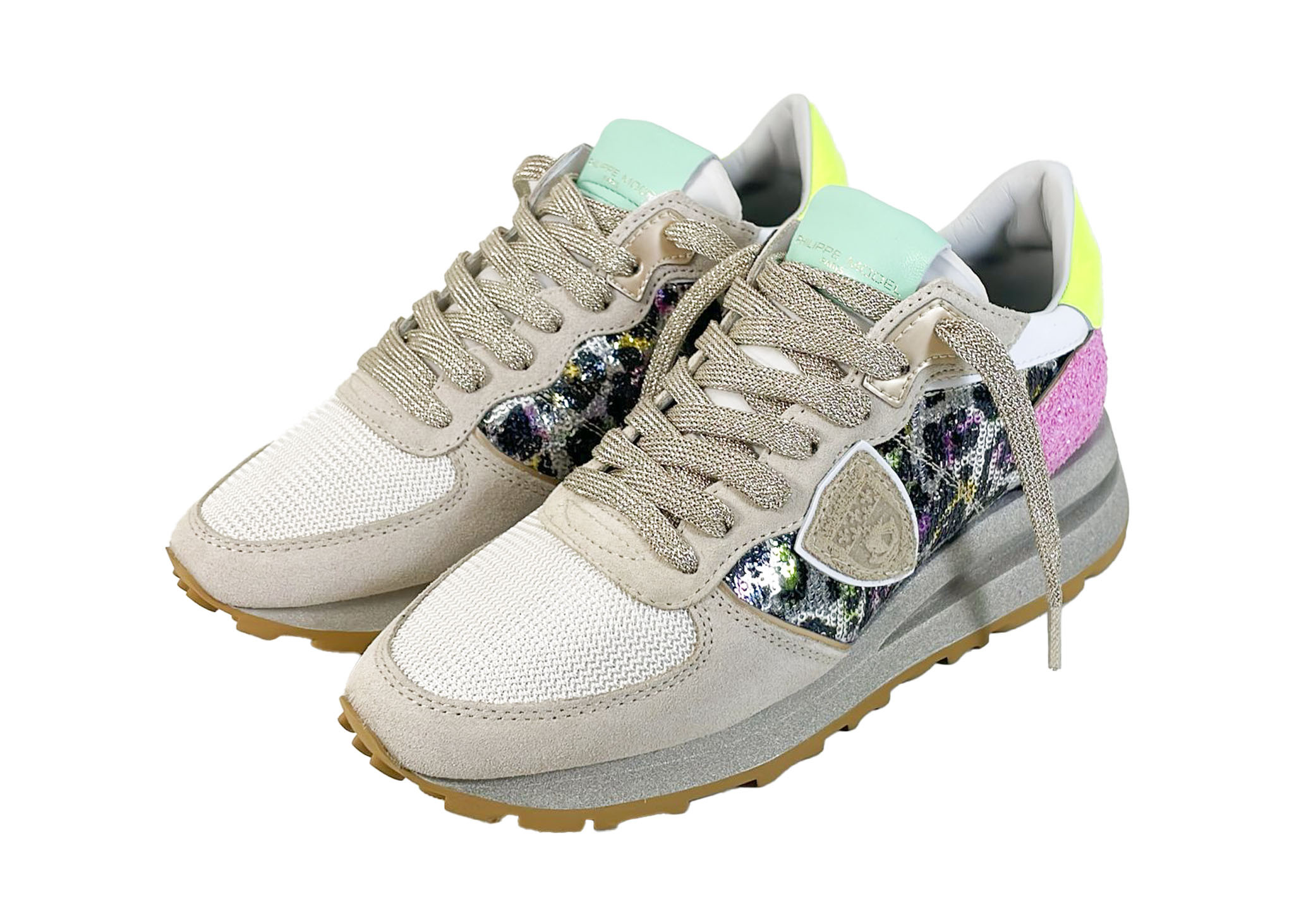Philippe Model Philippe Model Sneaker Tropez Haute Luipaard