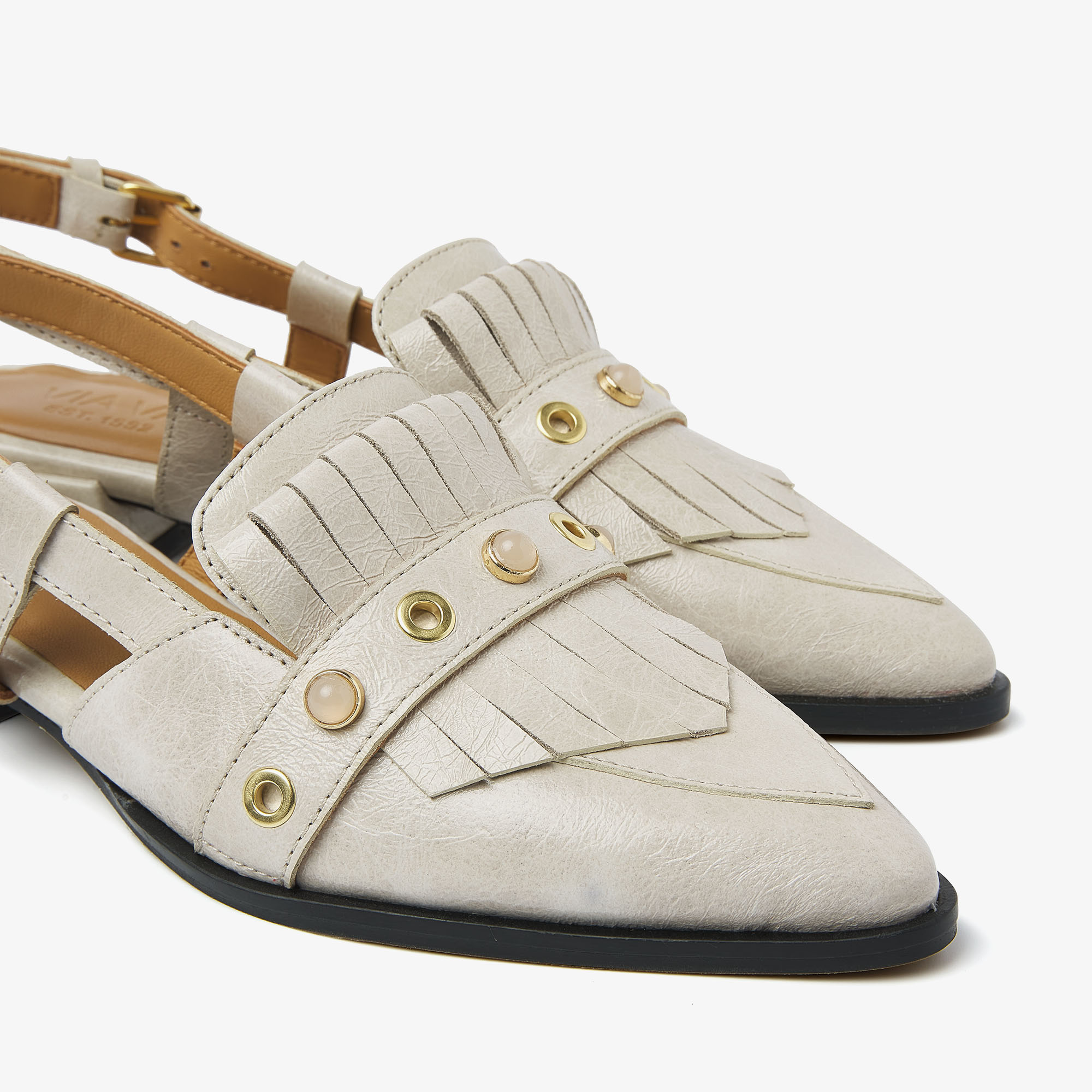 Via Vai VIA VAI Slingbacks Jazz Tammi 62210-01-946 Beige