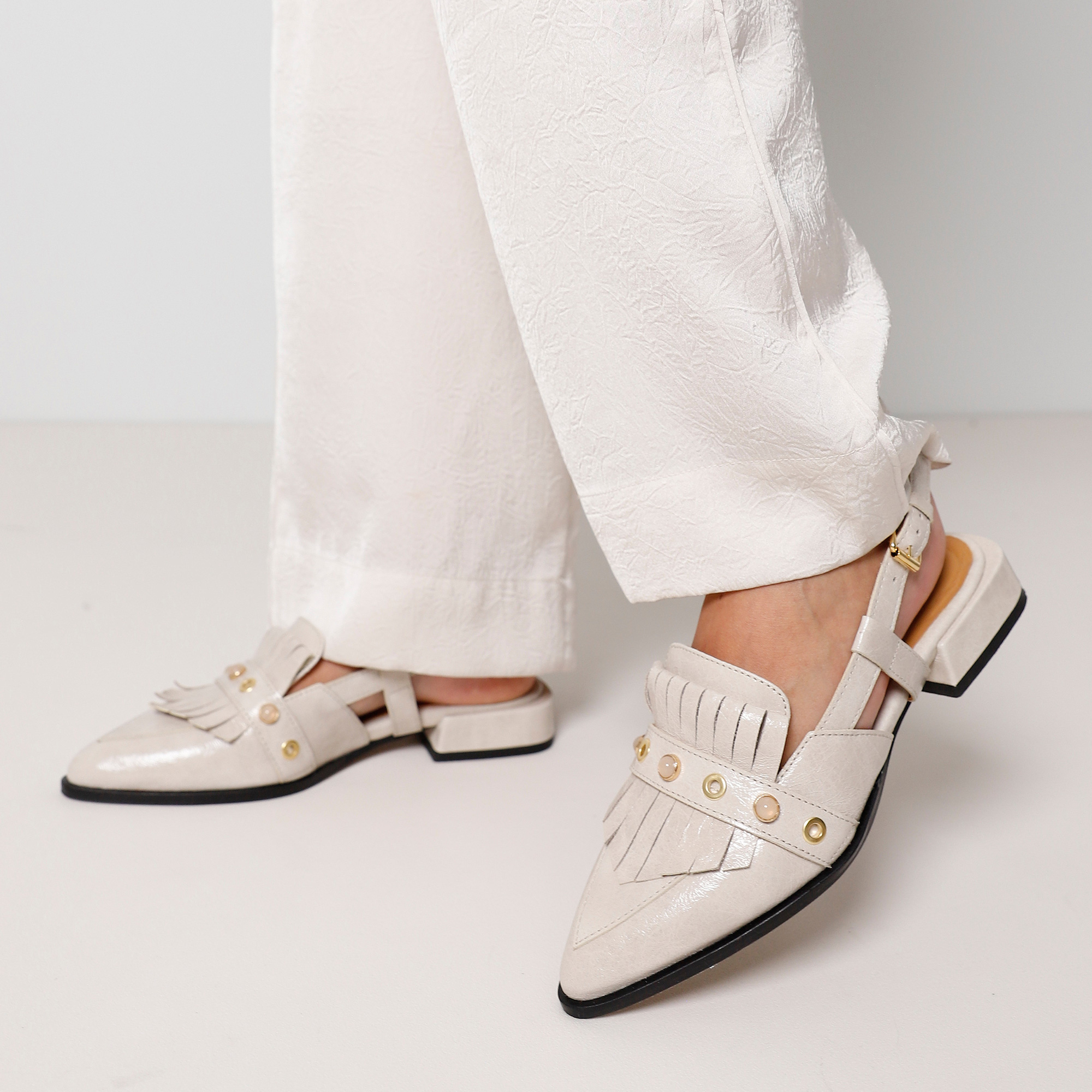 Via Vai VIA VAI Slingbacks Jazz Tammi 62210-01-946 Beige