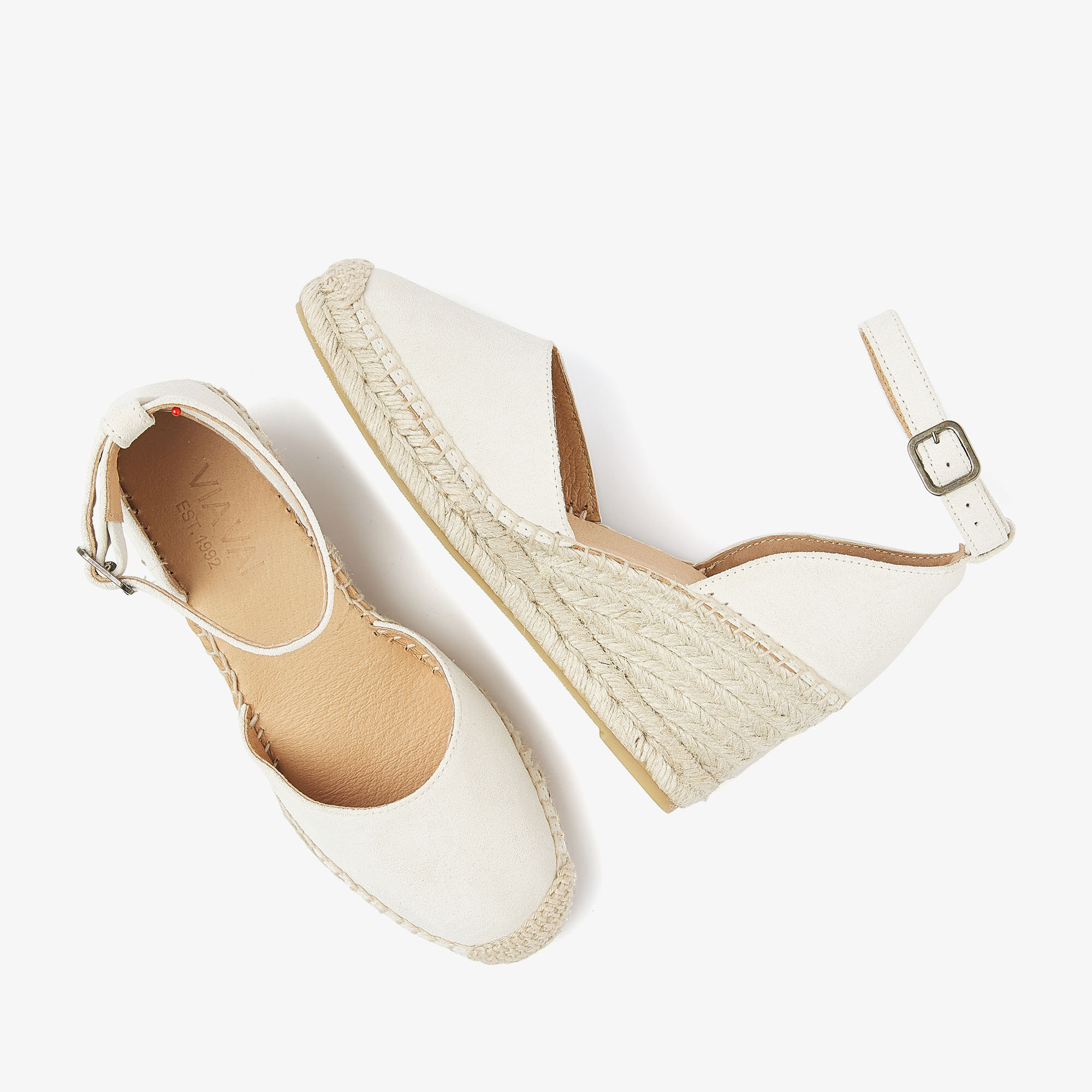 Via Vai VIA VAI Espadrilles Flora Braid 58122-01-1219 Beige