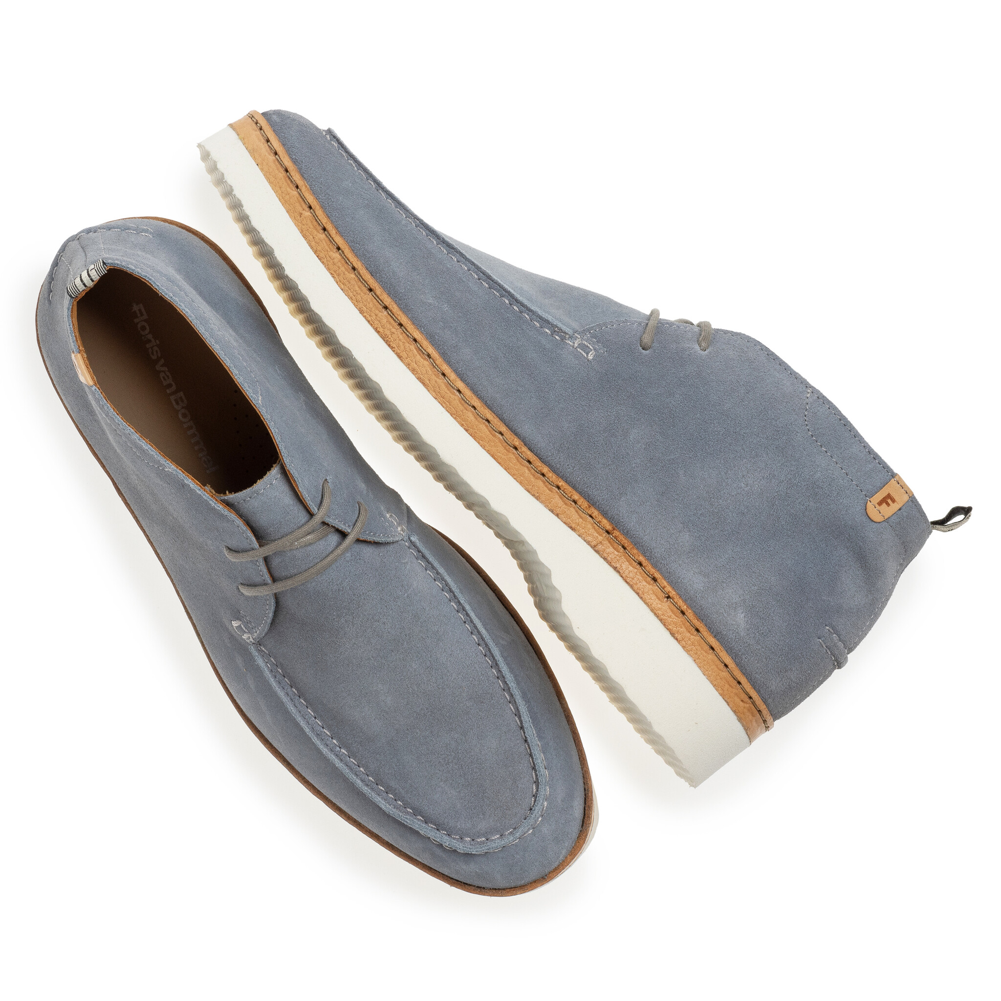 Floris van Bommel Floris van Bommel Veterboot De Kuiper 01.03 Licht Blauw