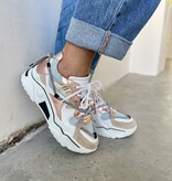 DWRS DWRS Sneakers Jupiter J5554C-69 Roze / Blauw