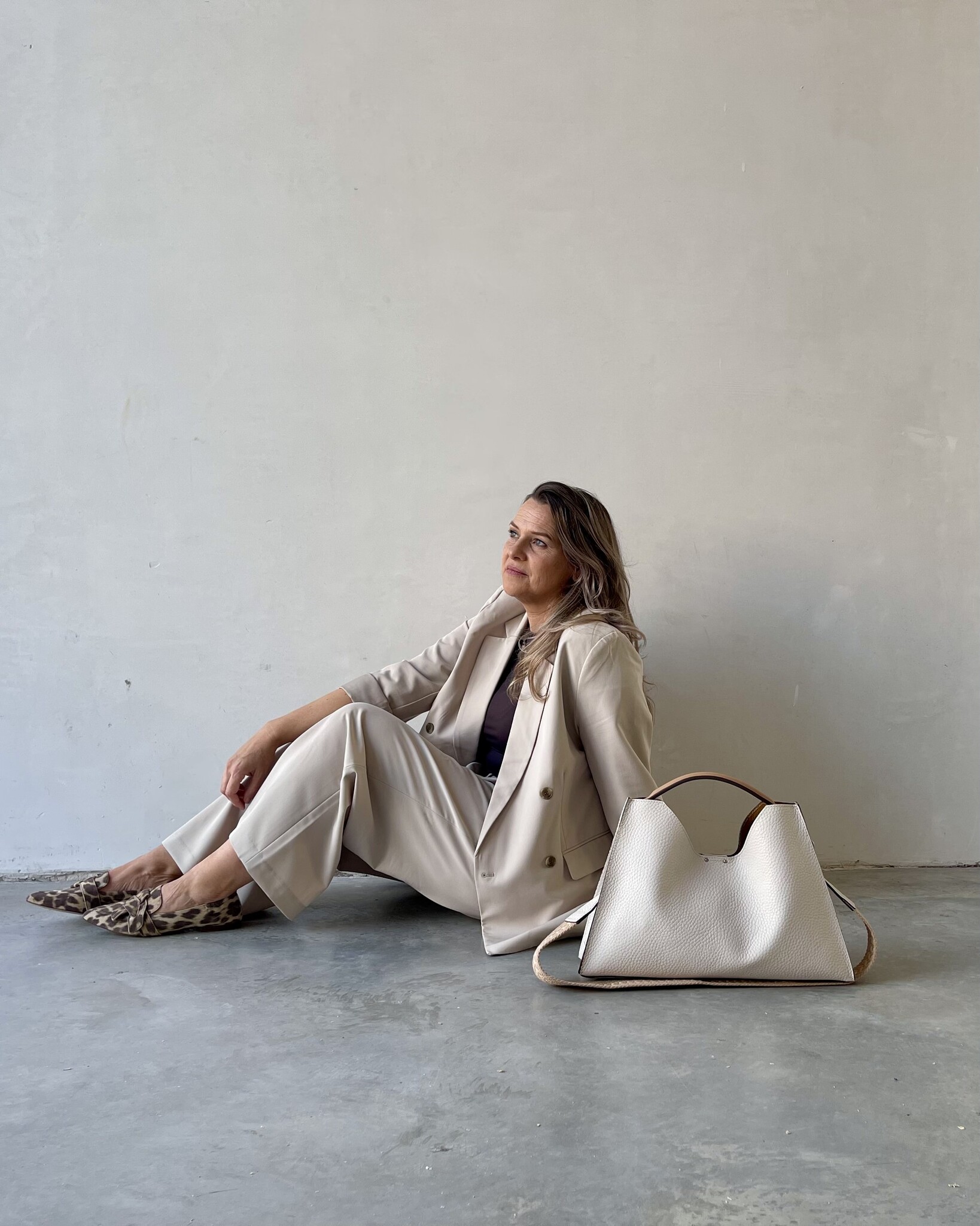 Gianni Chiarini Gianni Chiarini Tas Aurora 10566 Crème