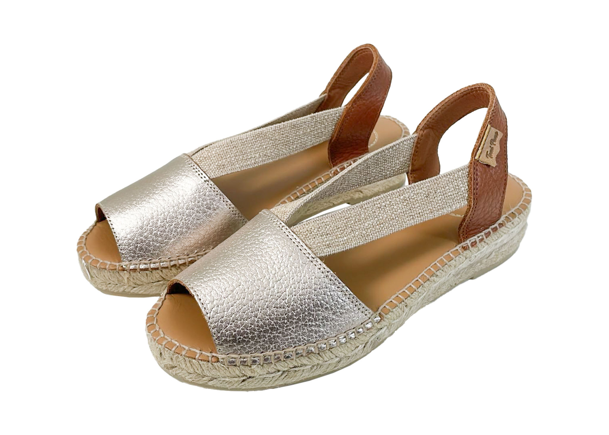Toni Pons Toni Pons Espadrille Estel-BG Goud/ Bruin