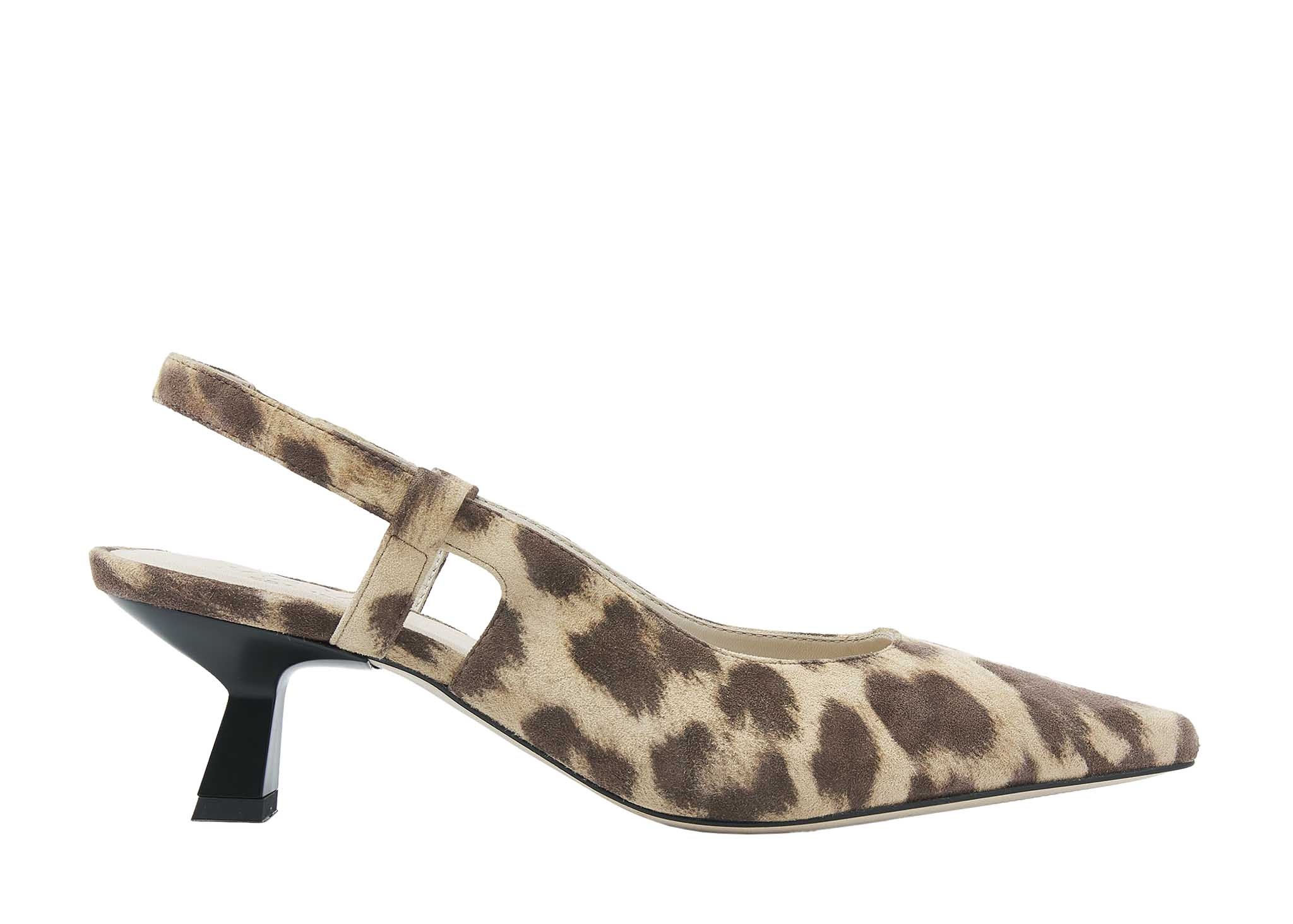 Via Vai VIA VAI Slingback Suzy Aliya 62041-09-315 Luipaard