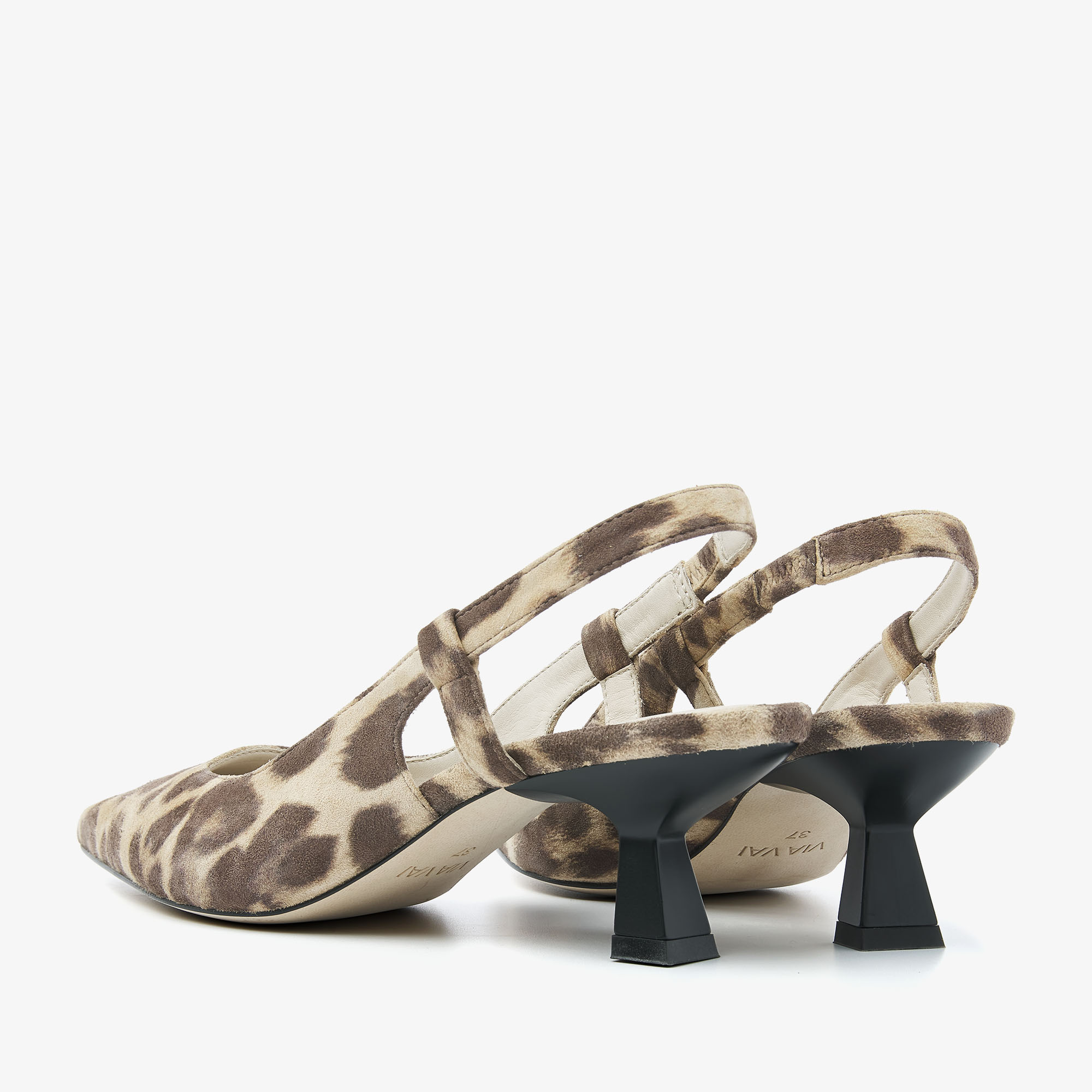 Via Vai VIA VAI Slingback Suzy Aliya 62041-09-315 Luipaard