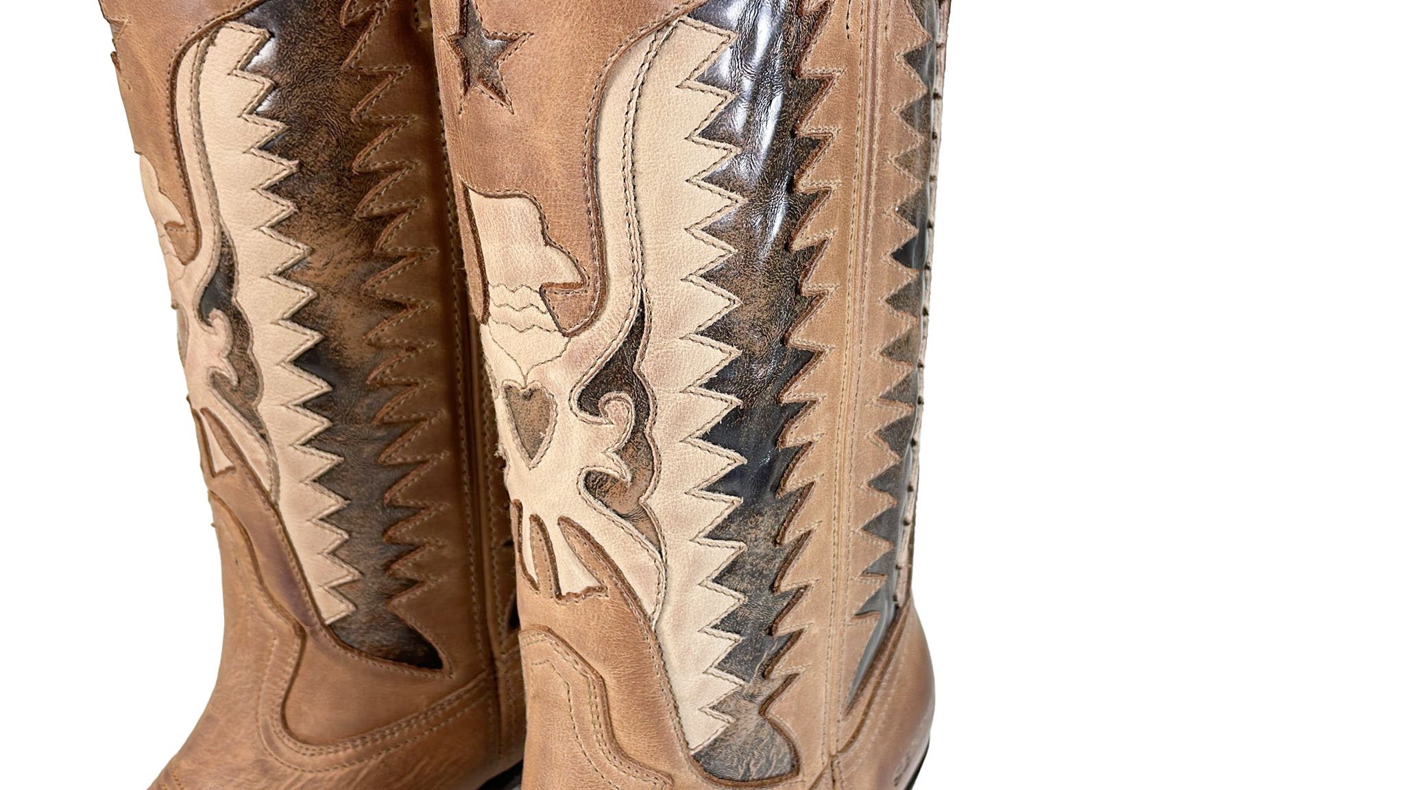 Sendra Sendra Western Boots 14145 Bruin