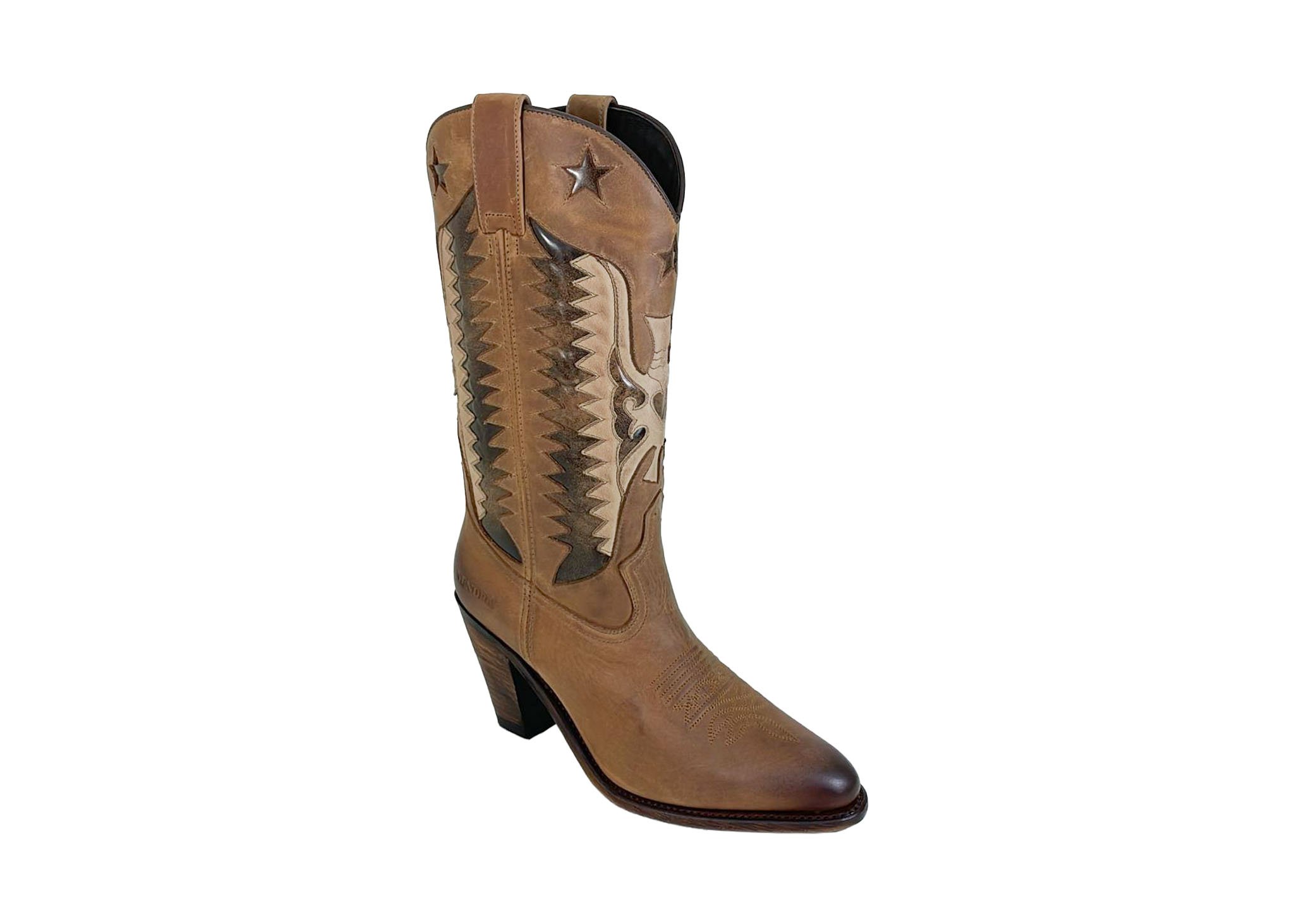 Sendra Sendra Western Boots 14145 Bruin