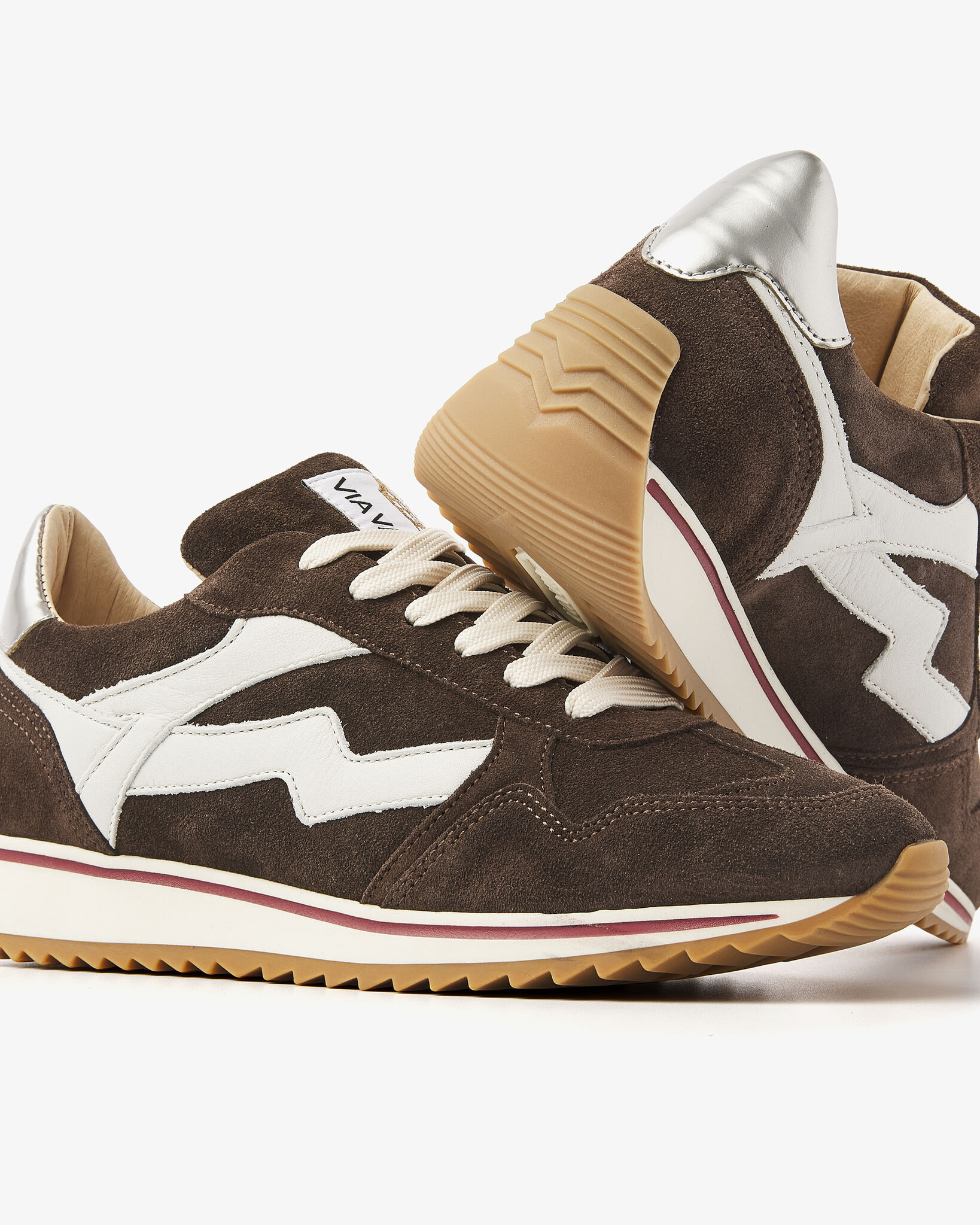 Via Vai VIA VAI Sneakers Mikki Alex 62230-04-316 Donker Bruin