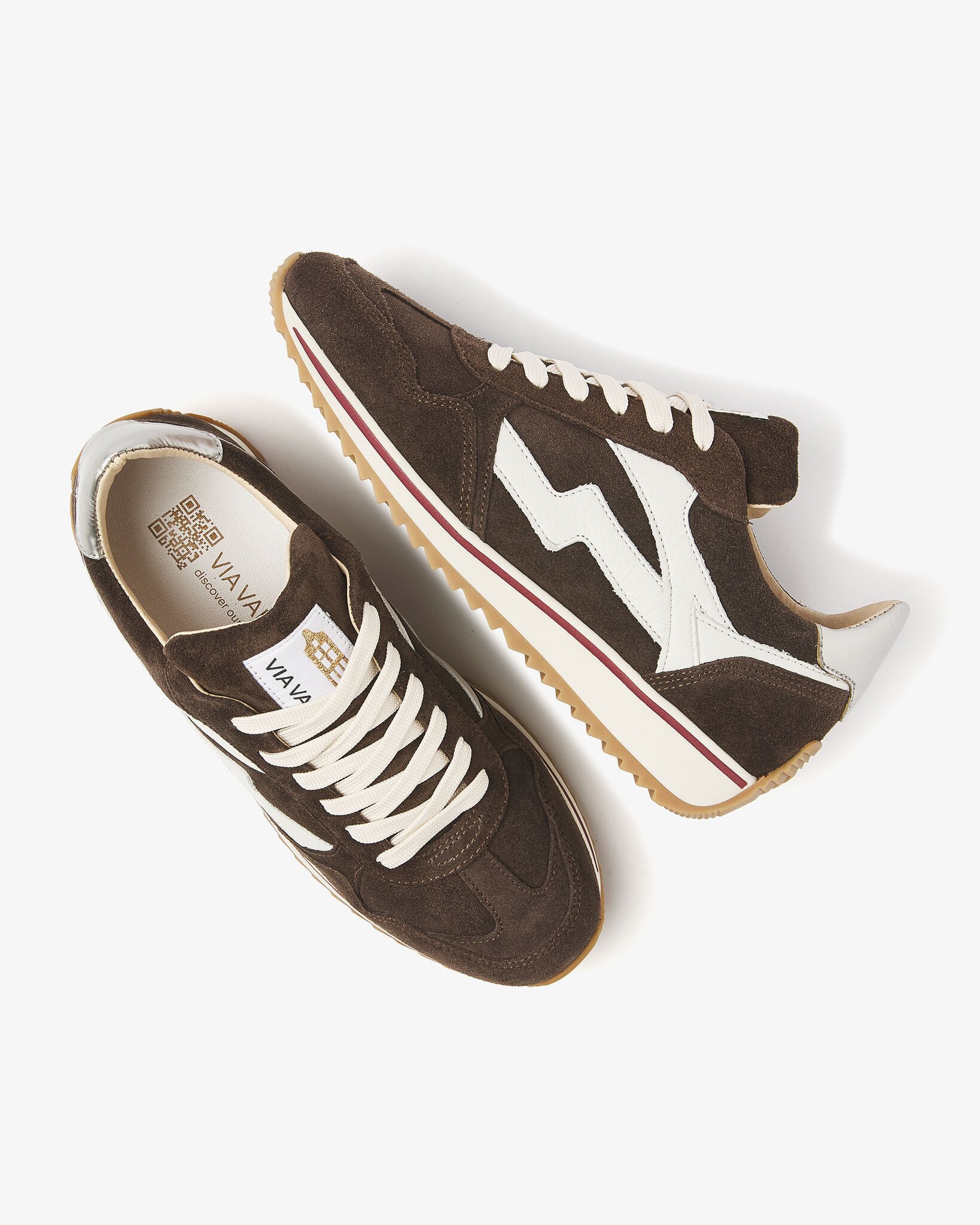 Via Vai VIA VAI Sneakers Mikki Alex 62230-04-316 Donker Bruin