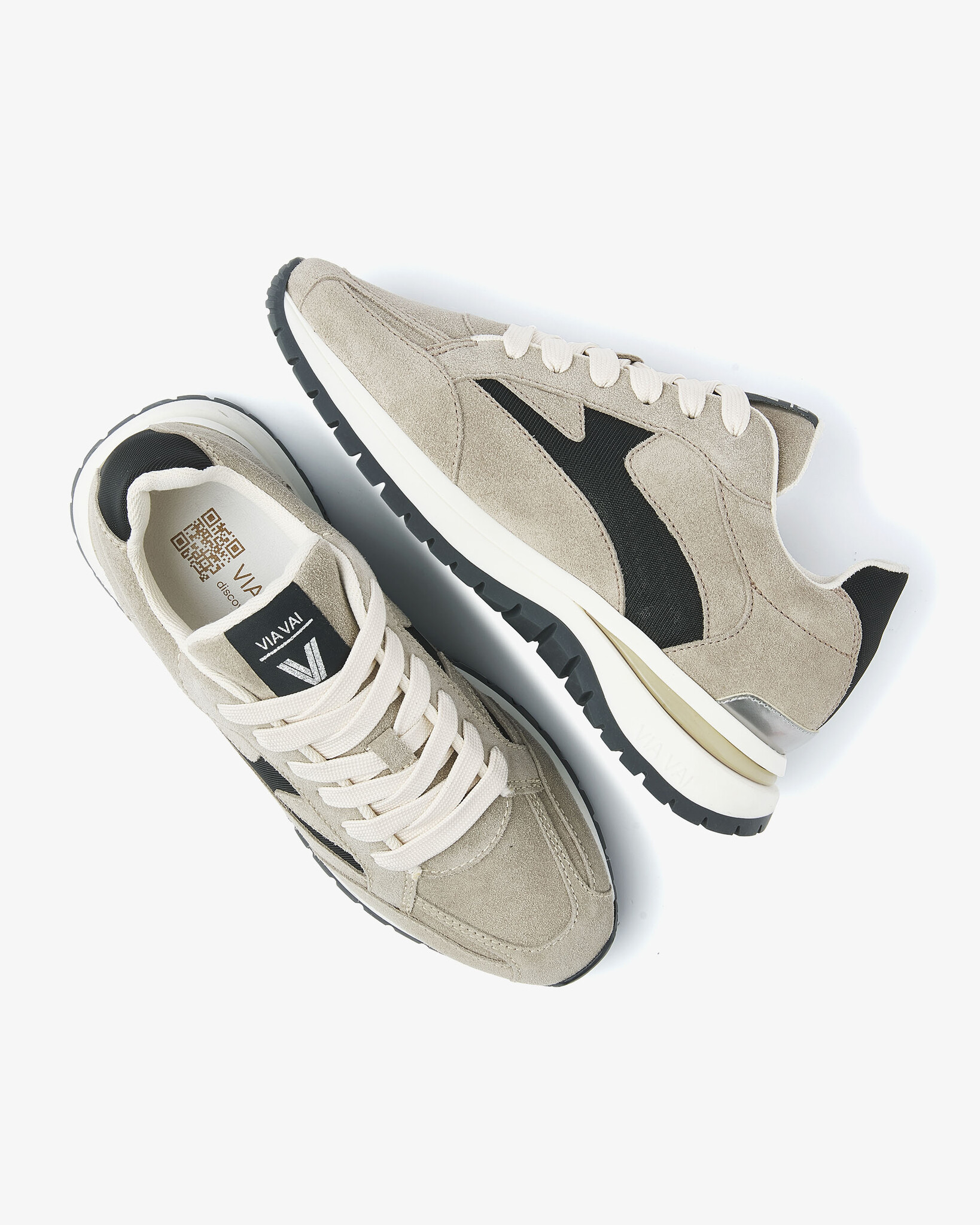 Via Vai VIA VAI Sneakers Usher Riggs 62343-01-204 Beige