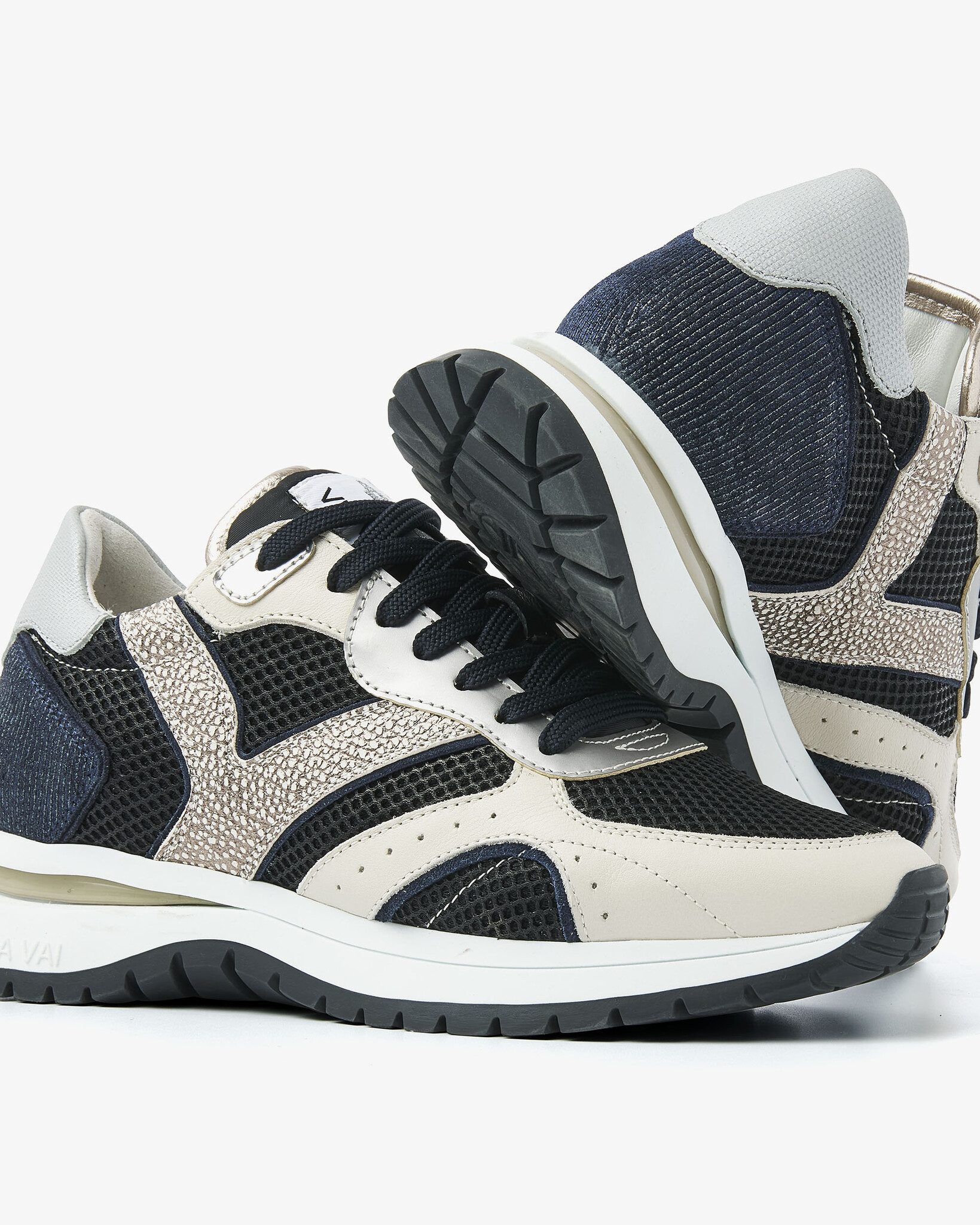 Via Vai VIA VAI Sneakers Usher Elliot  62261-01-900 Zwart