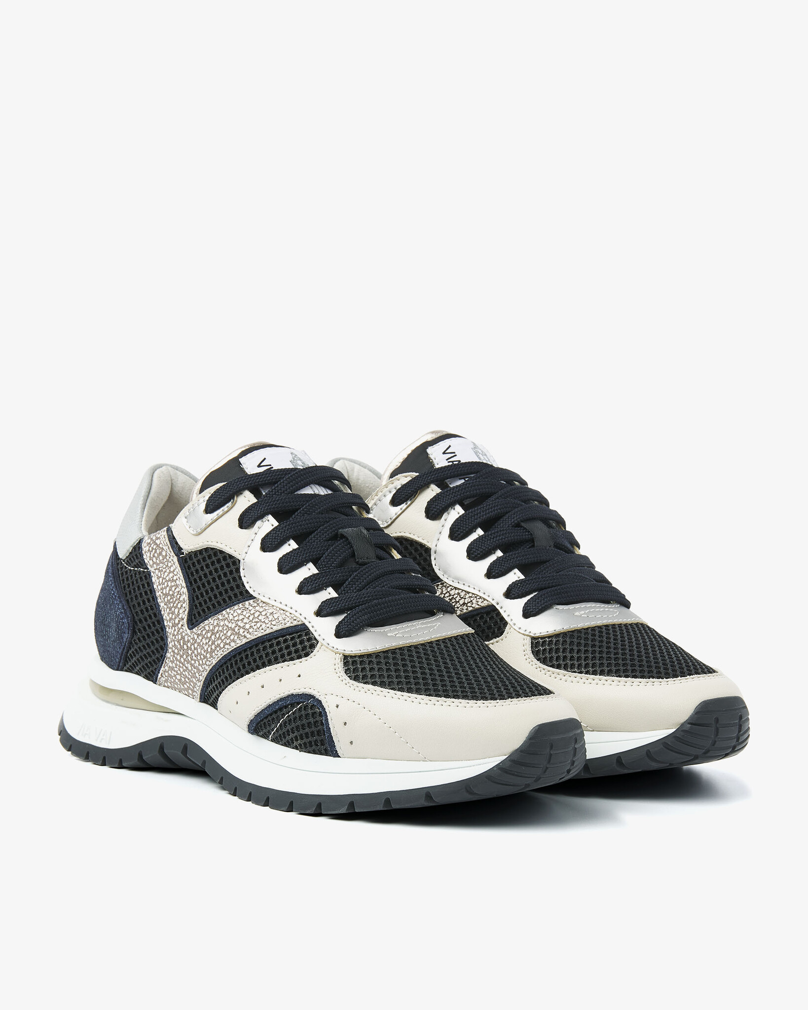 Via Vai VIA VAI Sneakers Usher Elliot  62261-01-900 Zwart