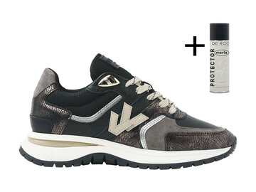 Via Vai VIA VAI Sneakers Usher Davina 62329-02-900 Zwart