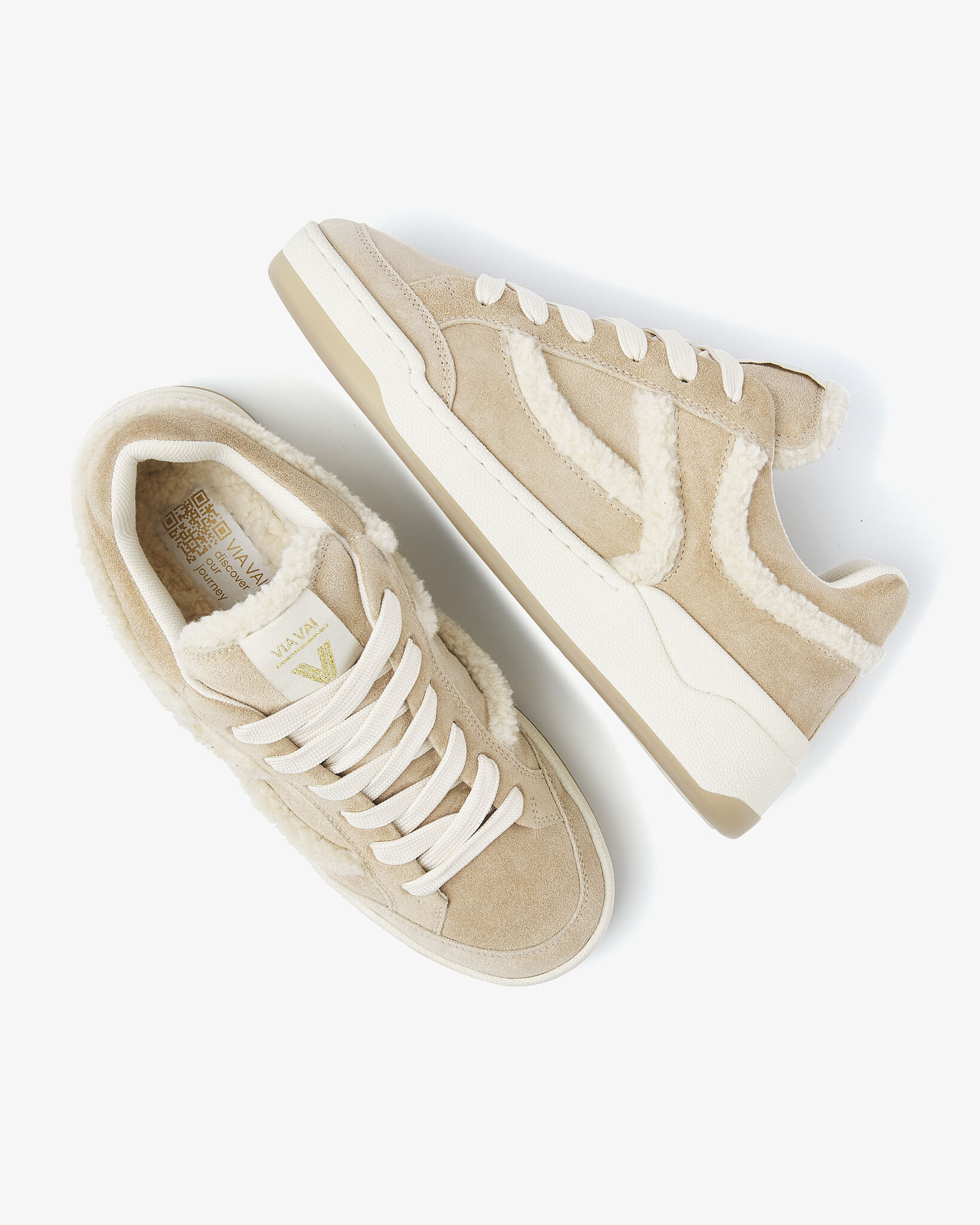 Via Vai VIA VAI Sneakers Sam Sadie 62315-01-212 Beige