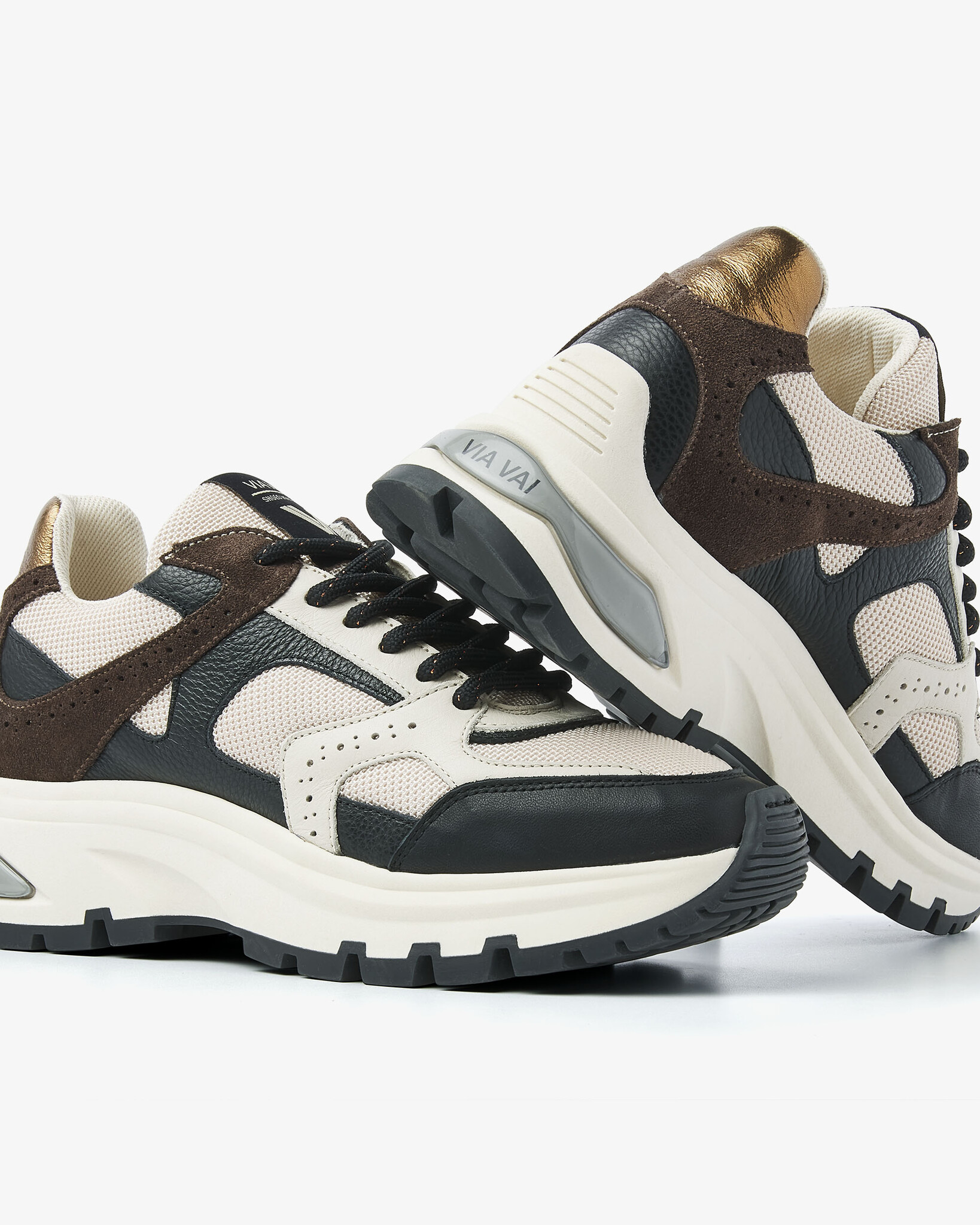 Via Vai VIA VAI Sneakers Liz Curtis 62319-01-900 Zwart Multi