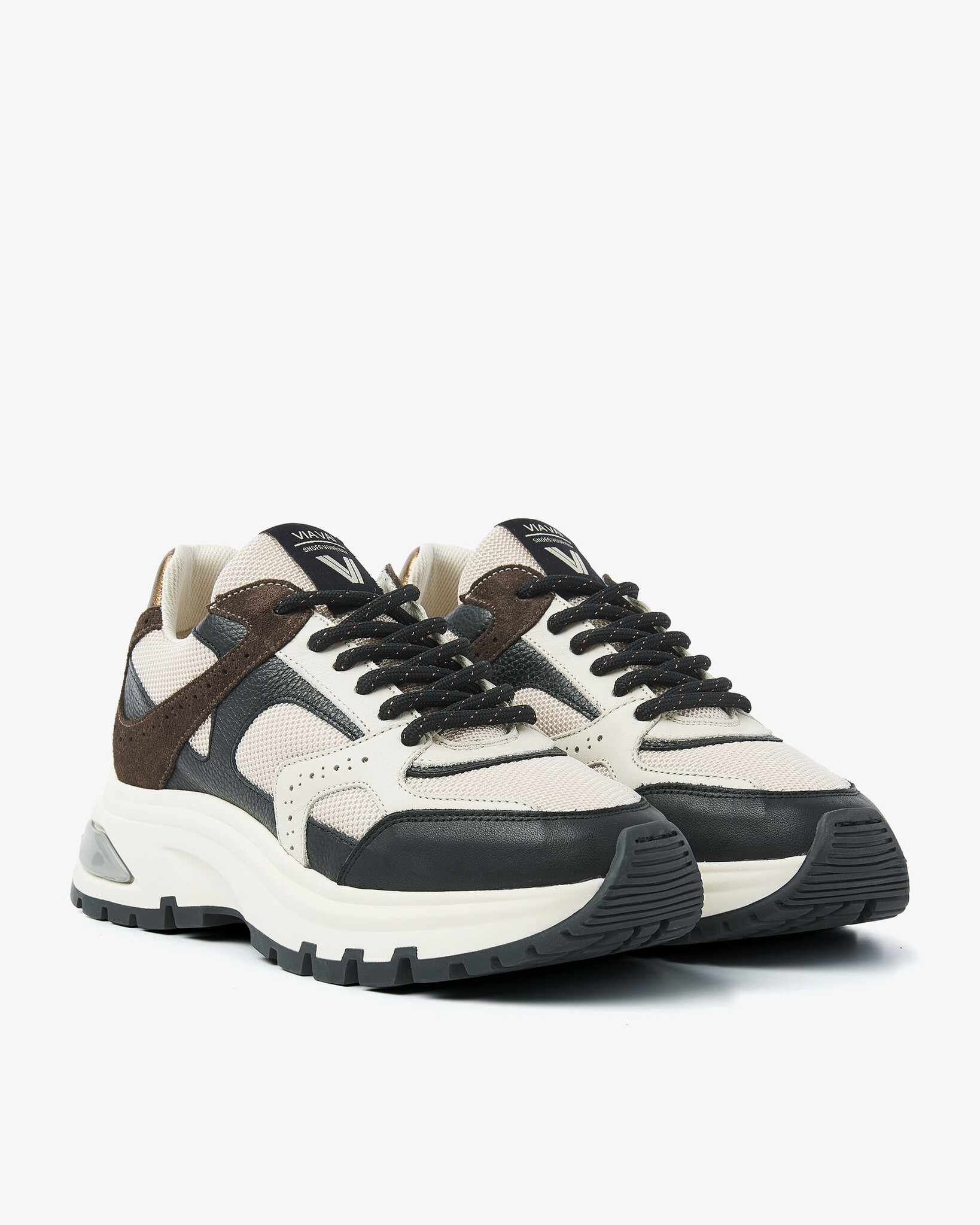 Via Vai VIA VAI Sneakers Liz Curtis 62319-01-900 Zwart Multi
