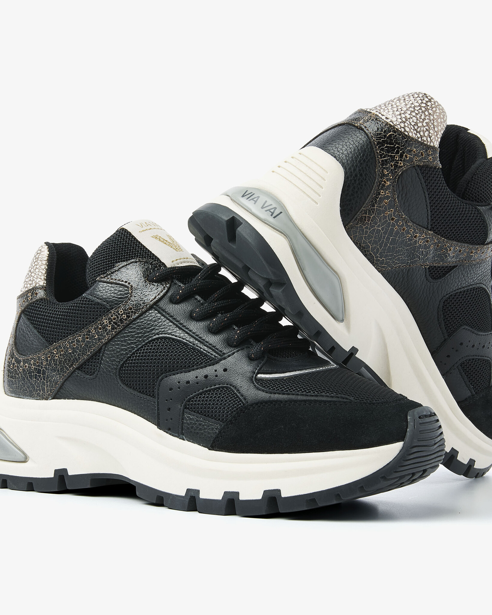 Via Vai VIA VAI Sneakers Liz Curtis 62319-02-900 Zwart