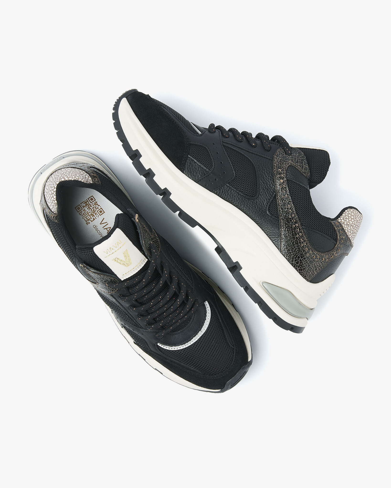 Via Vai VIA VAI Sneakers Liz Curtis 62319-02-900 Zwart