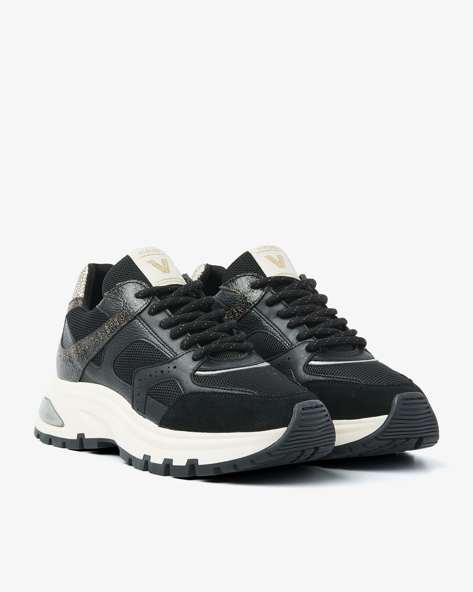 Via Vai VIA VAI Sneakers Liz Curtis 62319-02-900 Zwart